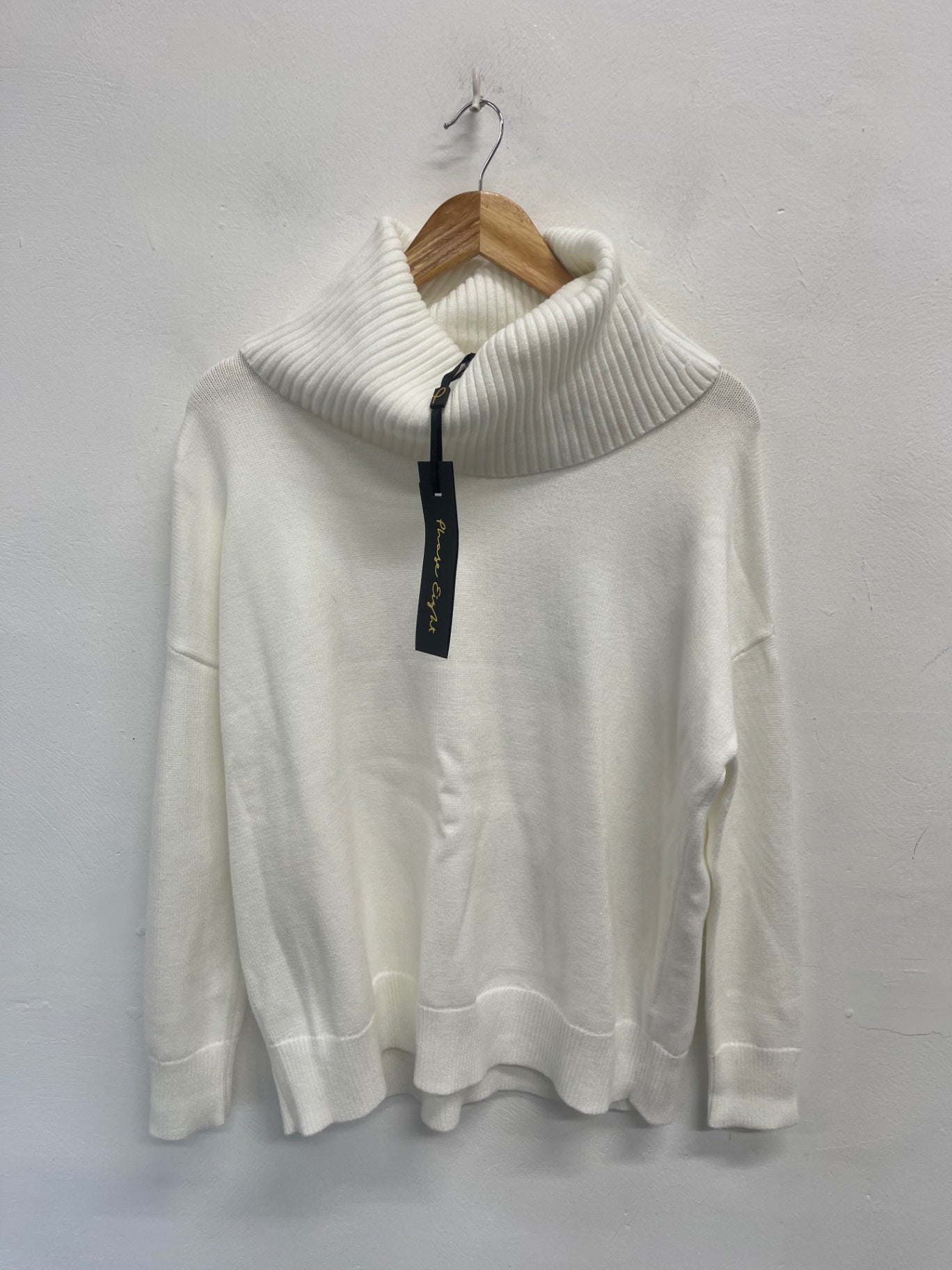 Fabulous Phase Eight Etti Cream knit Sweater UKS Cream pS586