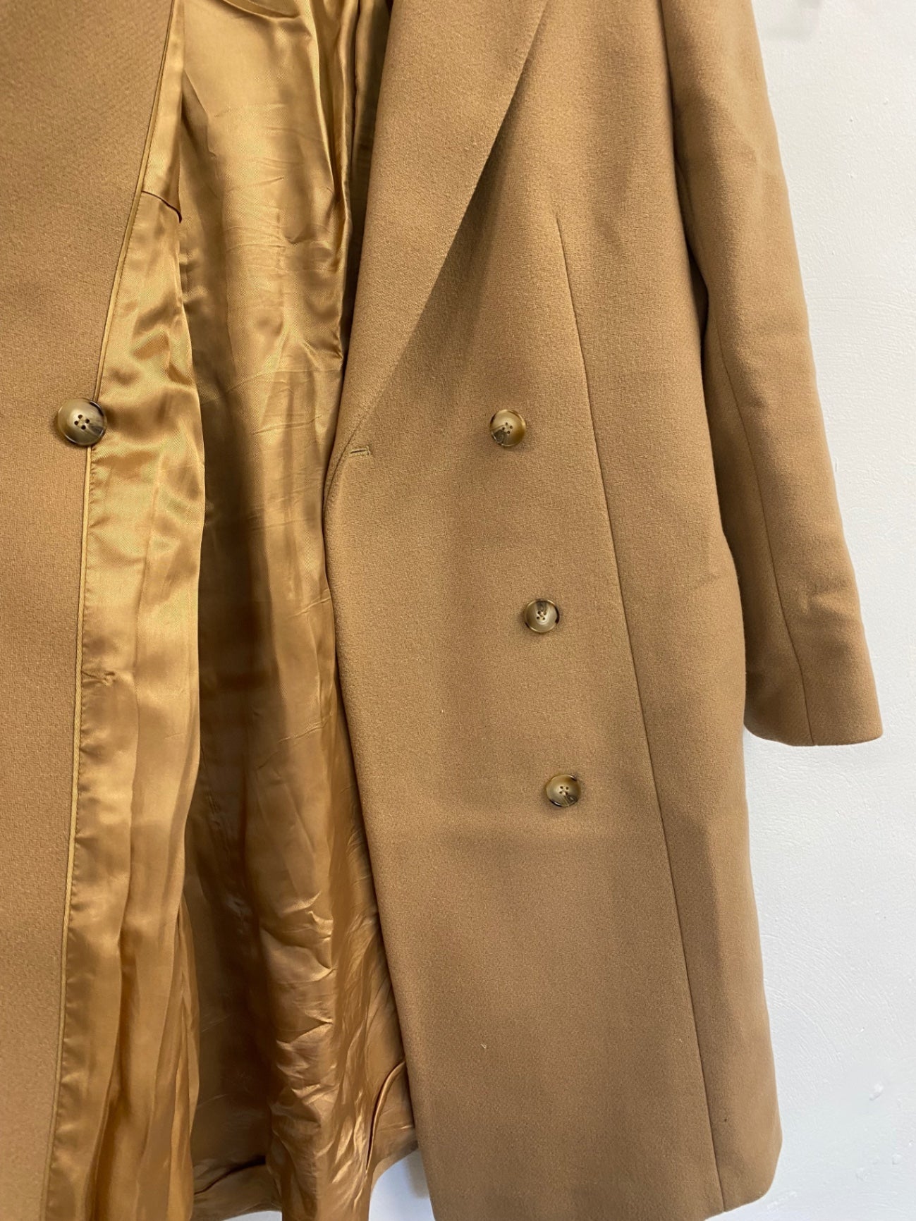 Classic REISS Evie Overcoat UK14 Camel PS586