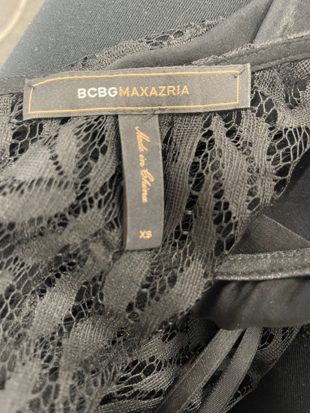 Fabulous BCBGMAXAZRIA  Liam lace Jumpsuit UkXS Black AE587