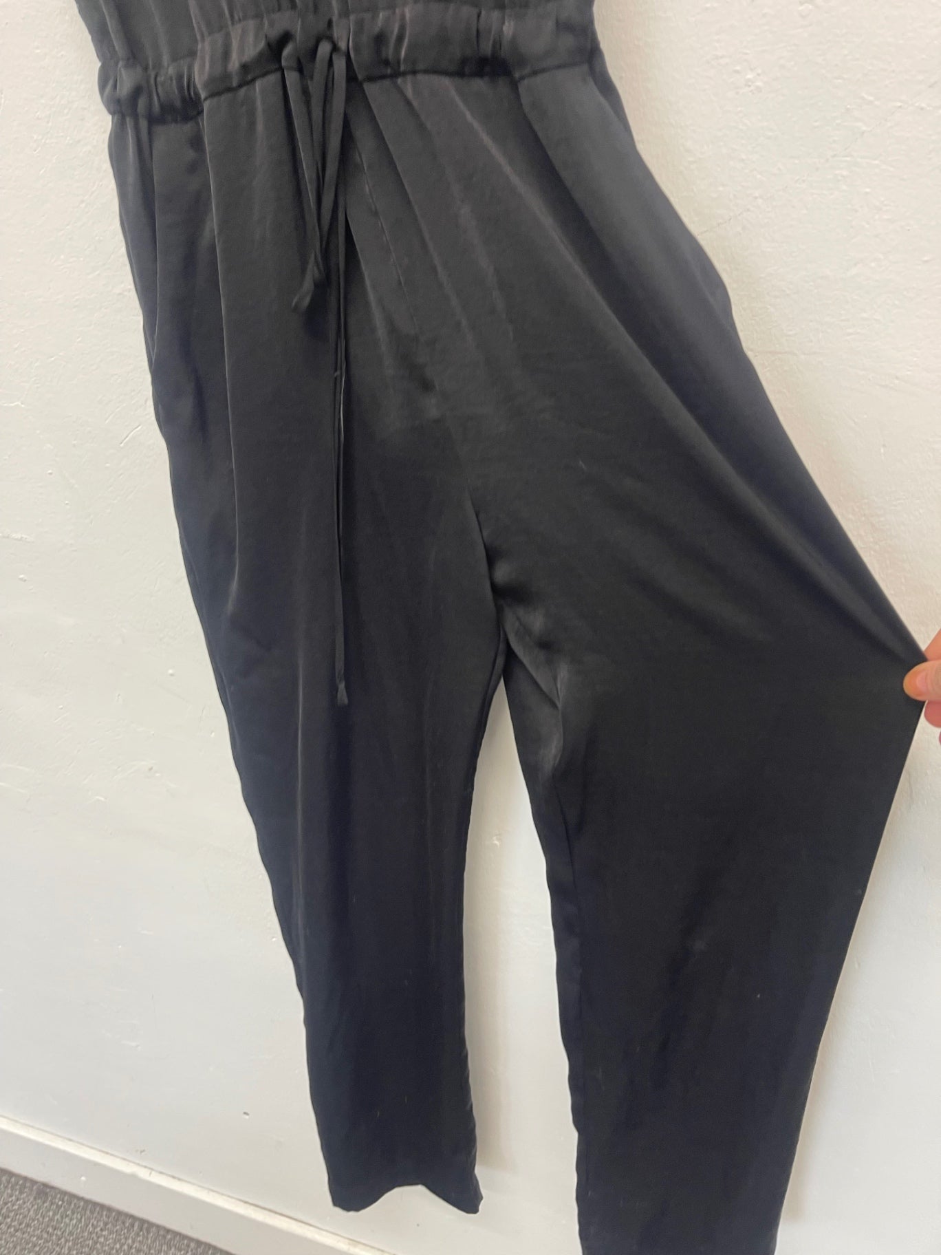 Fabulous BCBGMAXAZRIA  Liam lace Jumpsuit UkXS Black AE587