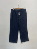 Fabulous White Stuff Belle wool blend Trousers Uk14 Navy JG589