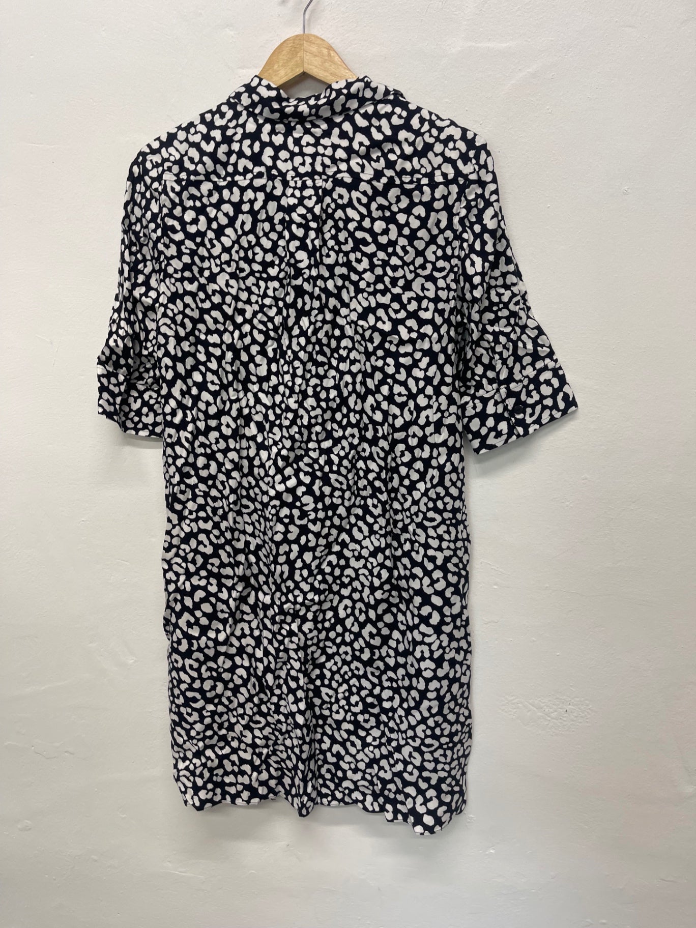 Fabulous HOBBS Dress Uk10 Black and White