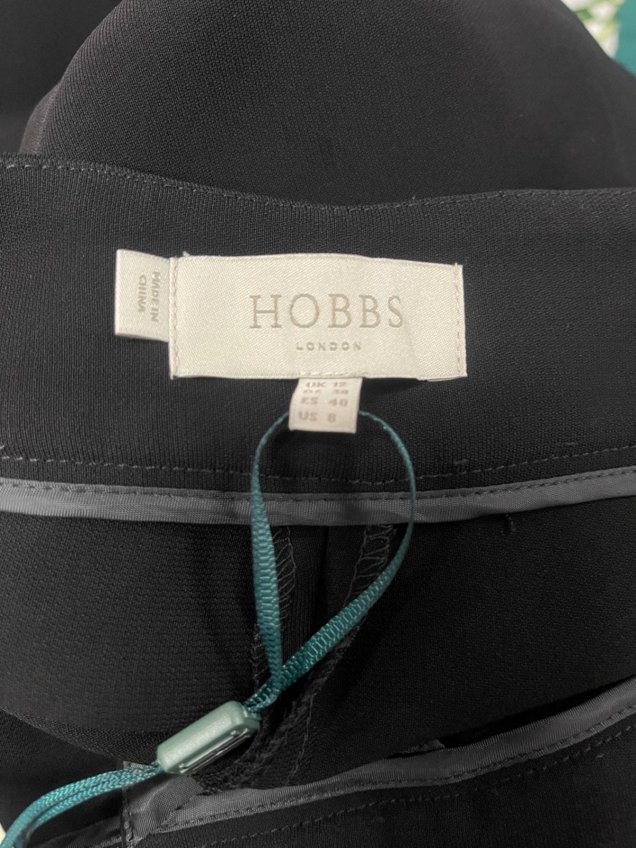 Fabulous Hobbs Mina Pants UK12 Black New JG589