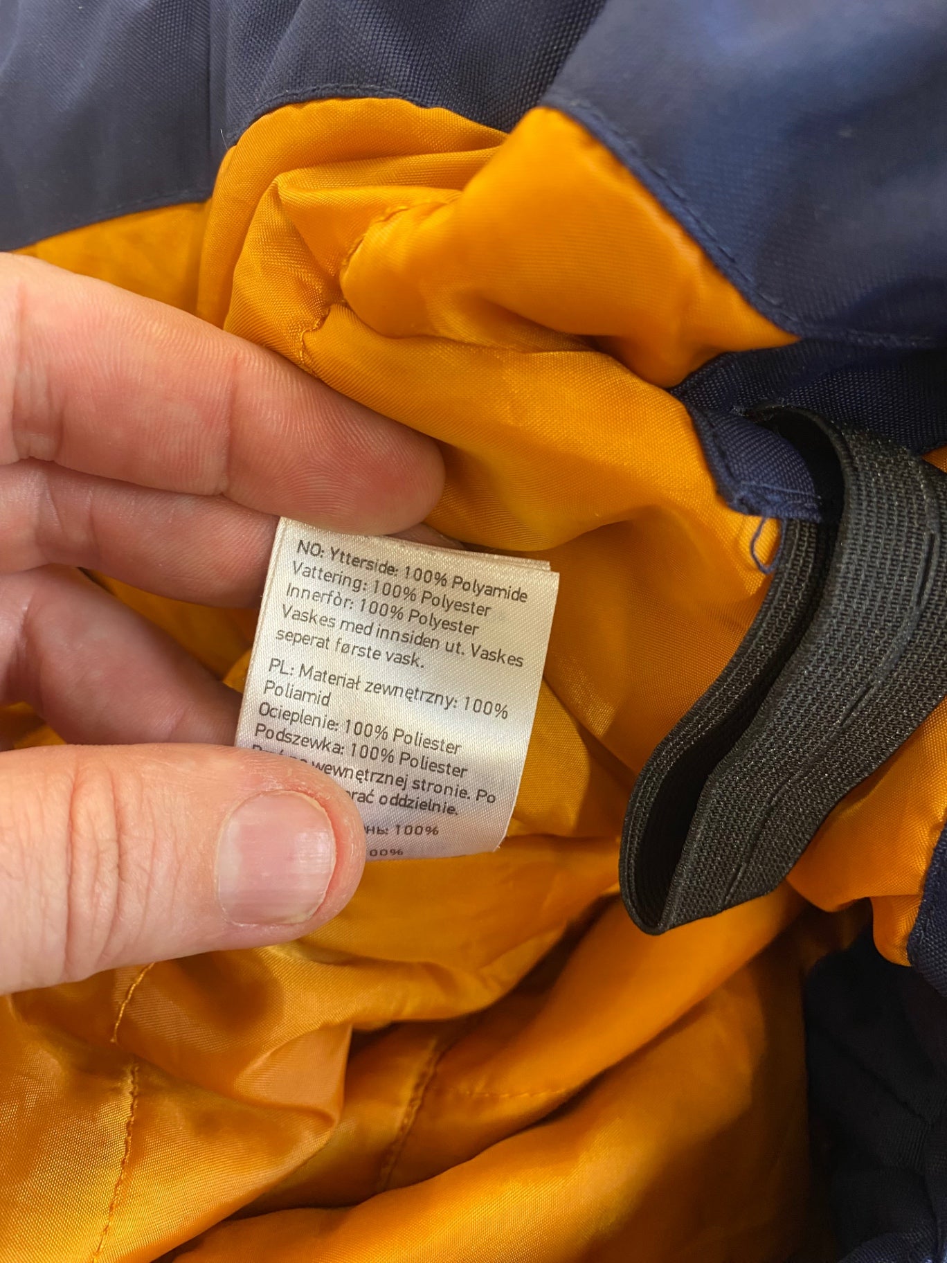 Fabulous Didriksons Migisi kids cover Snowsuit 5yrs Navy blue and gray