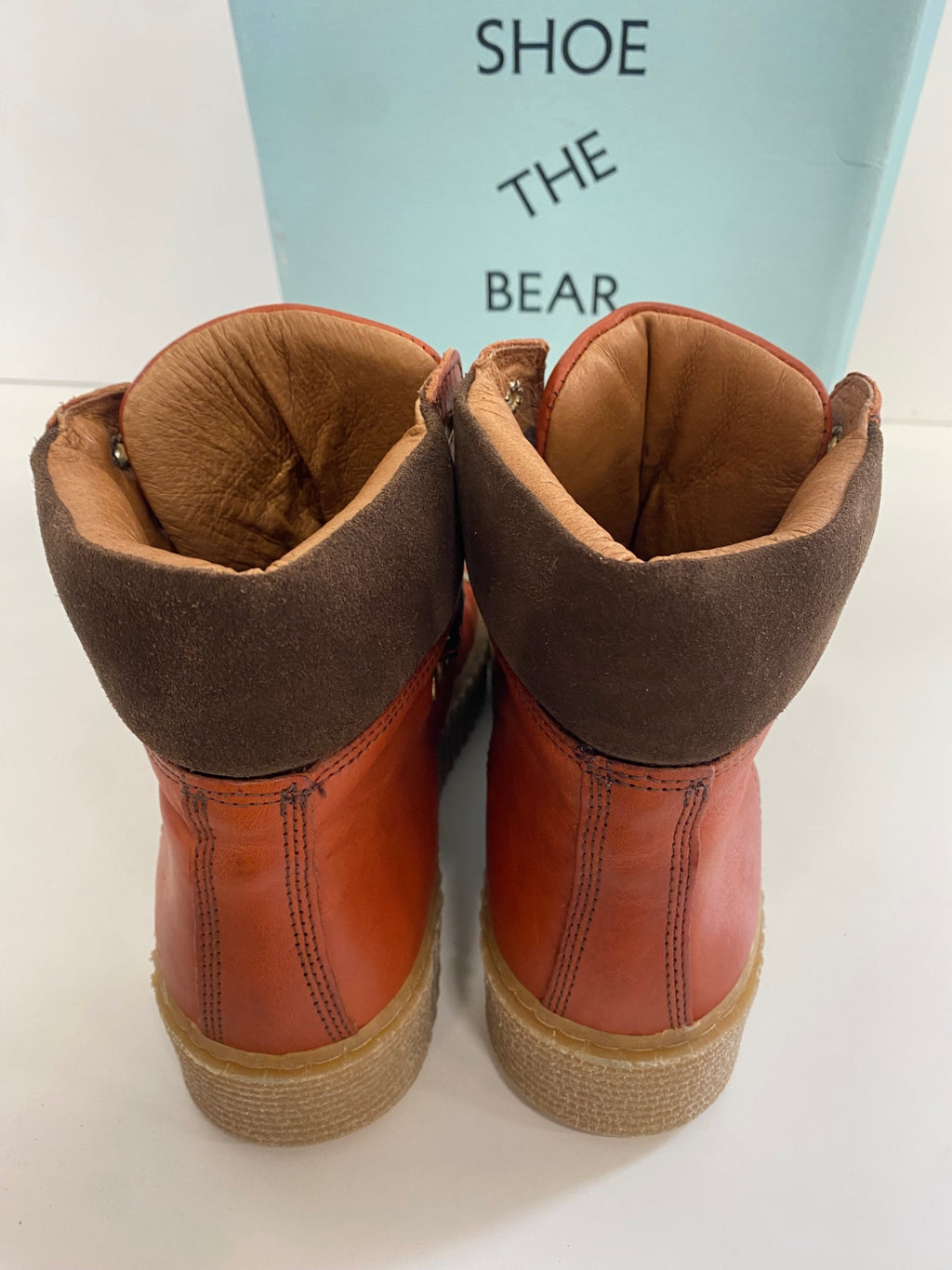 Fabulous Shoe The Bear Sneakers Bex UK6 Red Brown Anthropologie hiking SN593