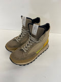 Fabulous Arket Sneakers UK6 Beige and yellow Hi top jogger Gorpcore Urban SN593
