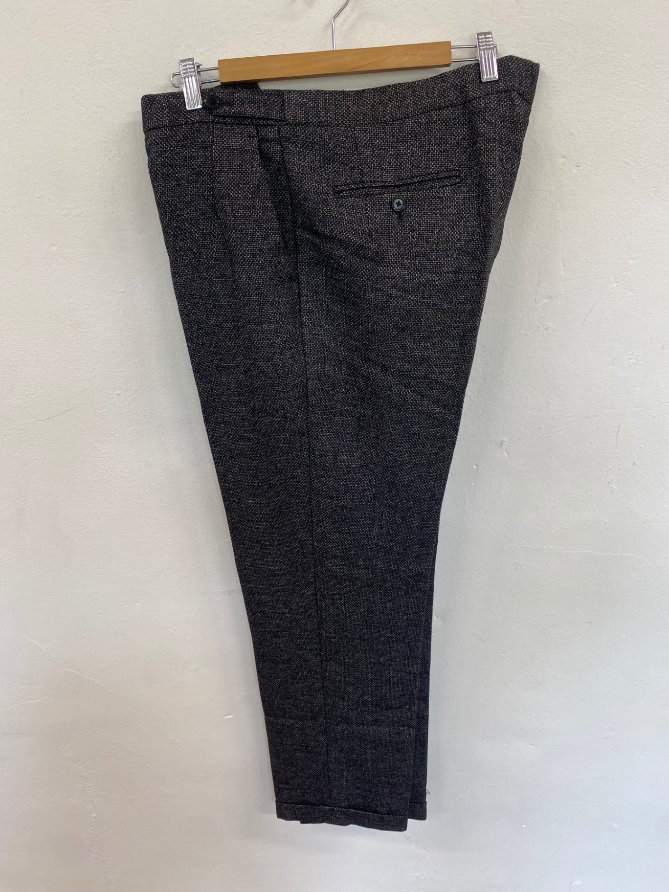 Fabulous REISS Napoli Suit 42 Grey wool blend 3pc gent essential 42” 36”