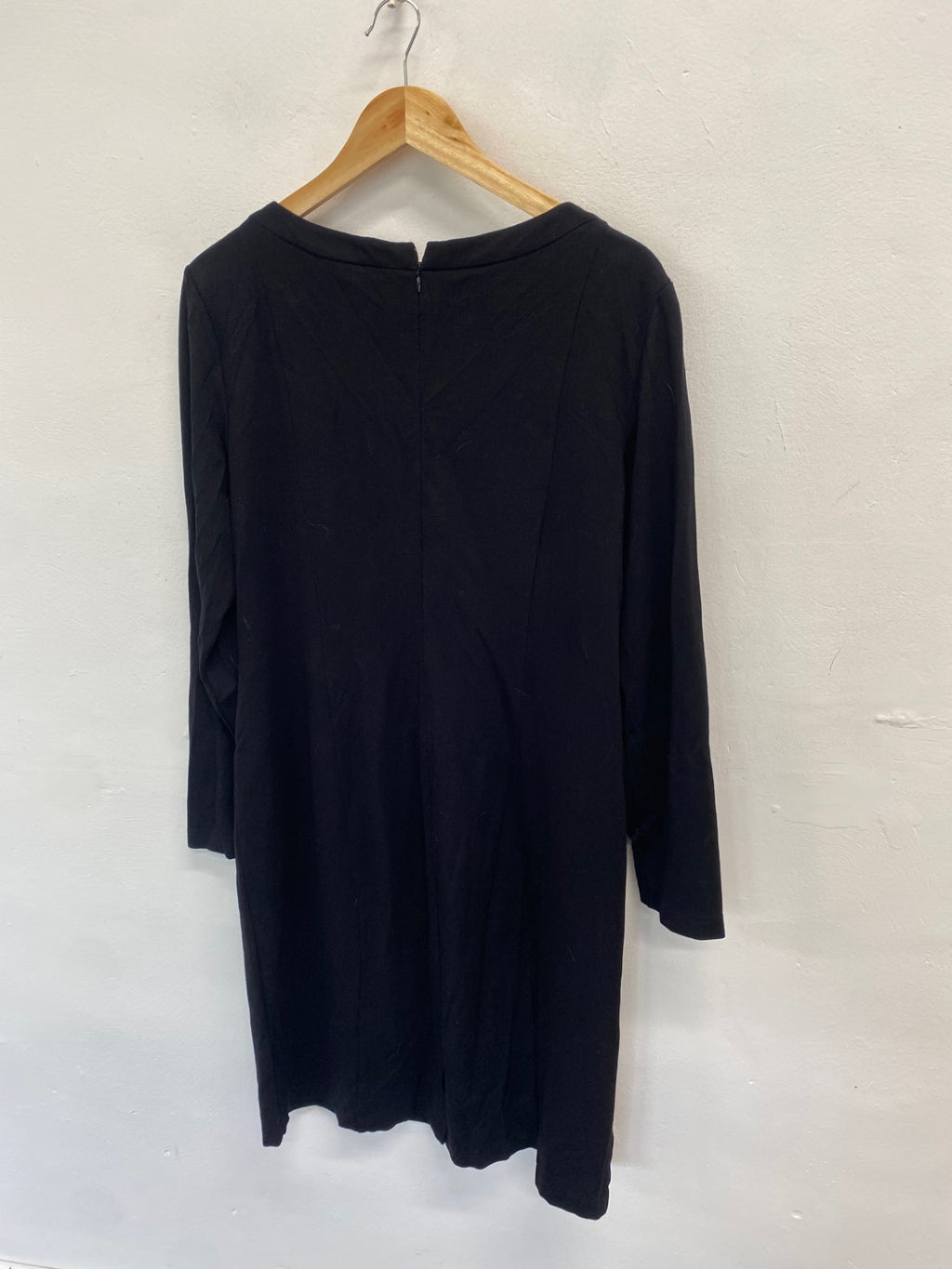 Fabulous ORVIS jersey classic Dress Uk16 Black NK596