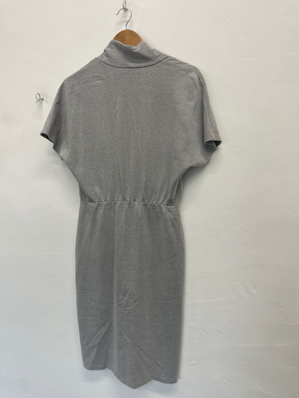 Fabulous Phase Eight formal & casual classic Dress Uk14 Light Grey NK596