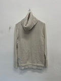Fabulous Mint Velvet knit Jumper  Uk14 Beige high neck NK596