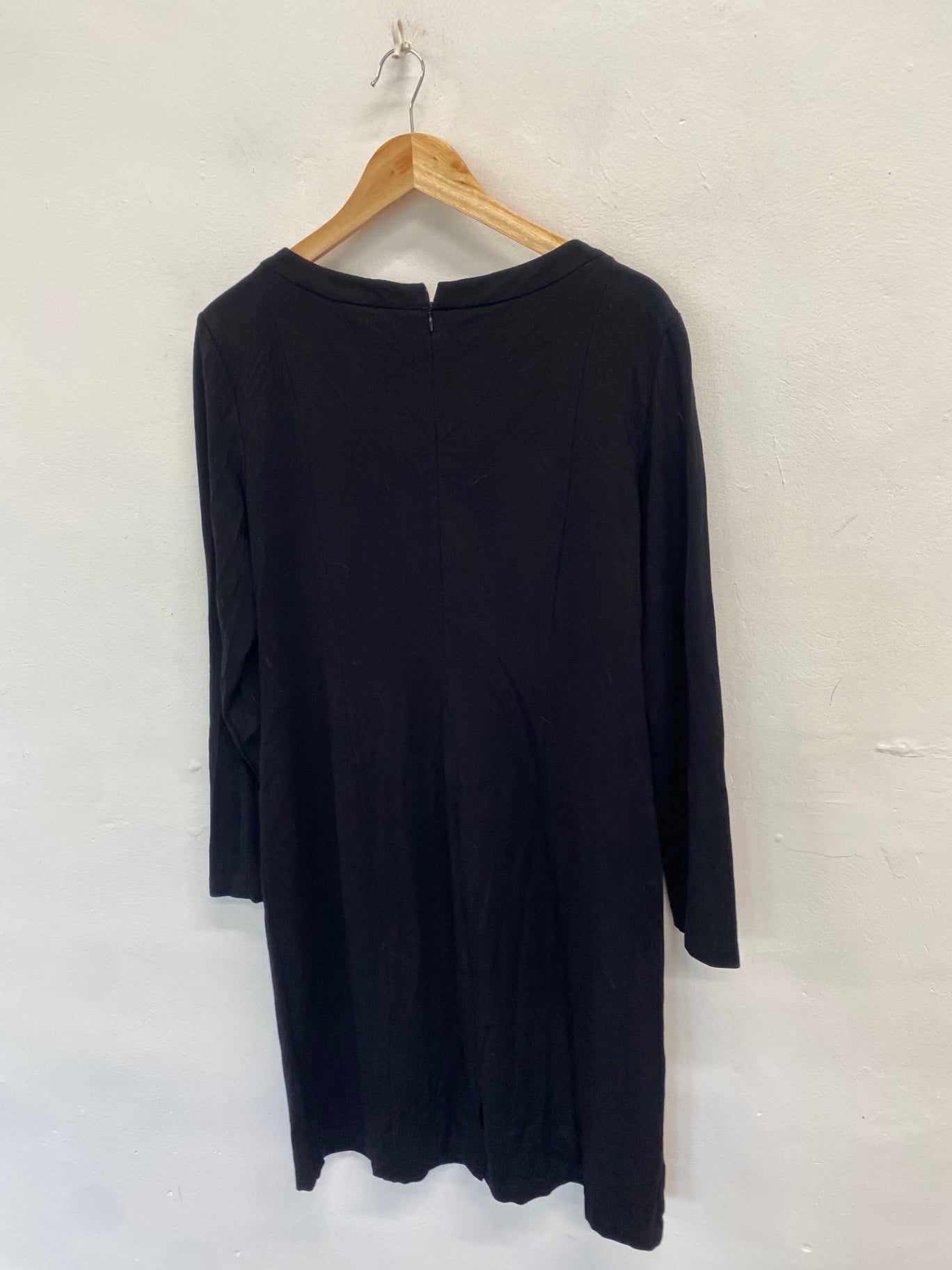 Fabulous ORVIS jersey classic Dress Uk16 Black NK596