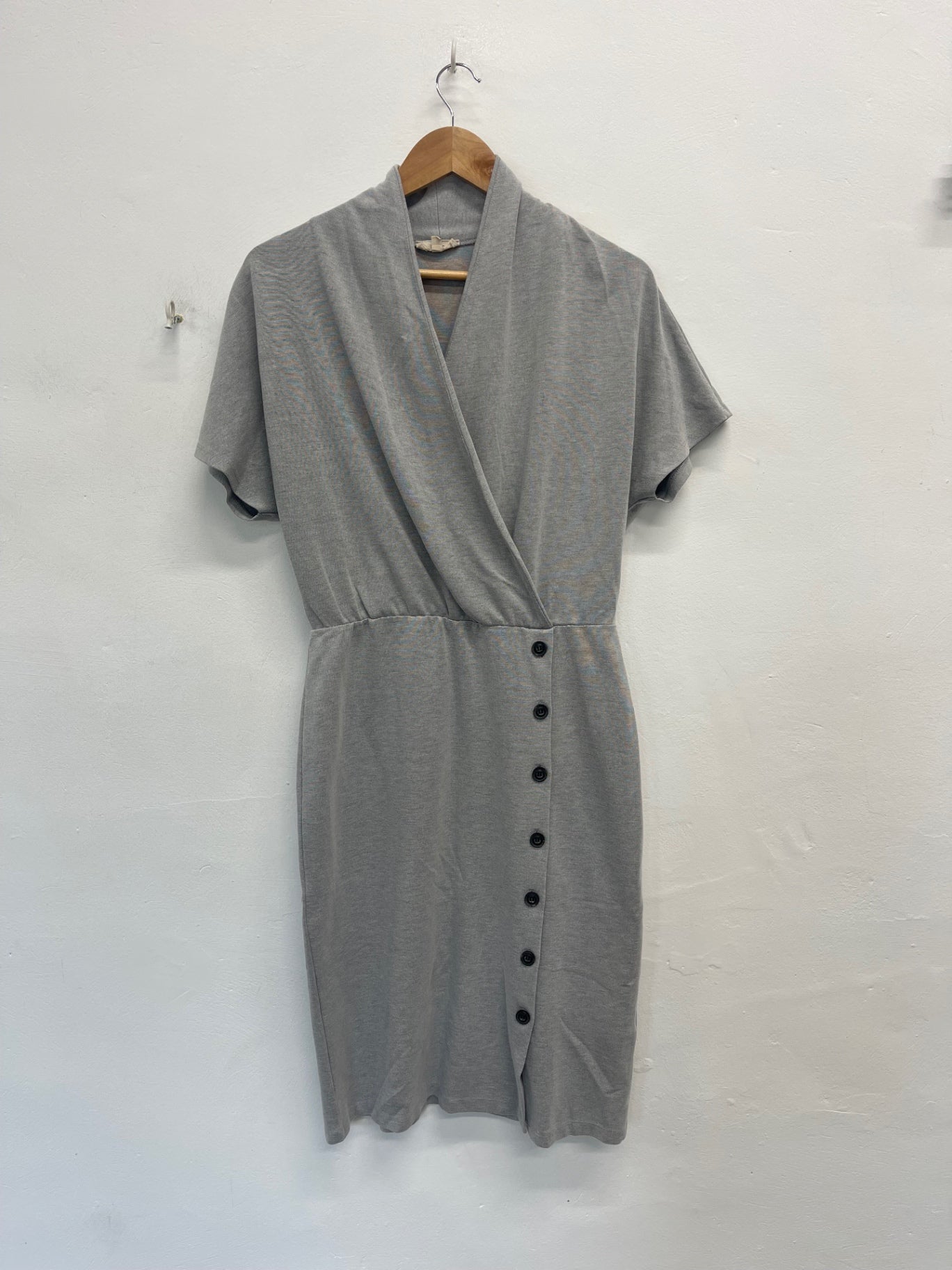 Fabulous Phase Eight formal & casual classic Dress Uk14 Light Grey NK596