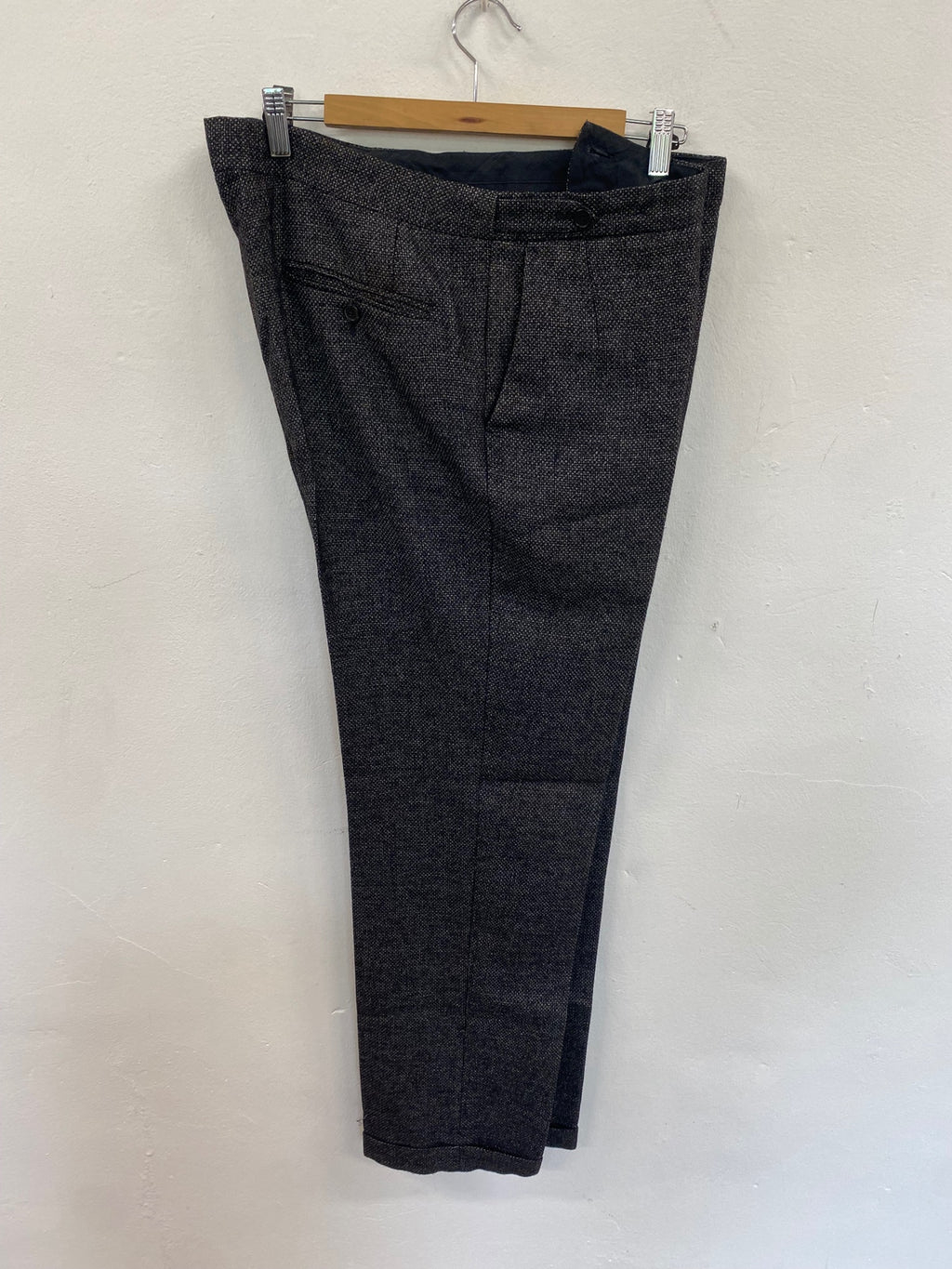 Fabulous REISS Napoli Suit 42 Grey wool blend 3pc gent essential 42” 36”