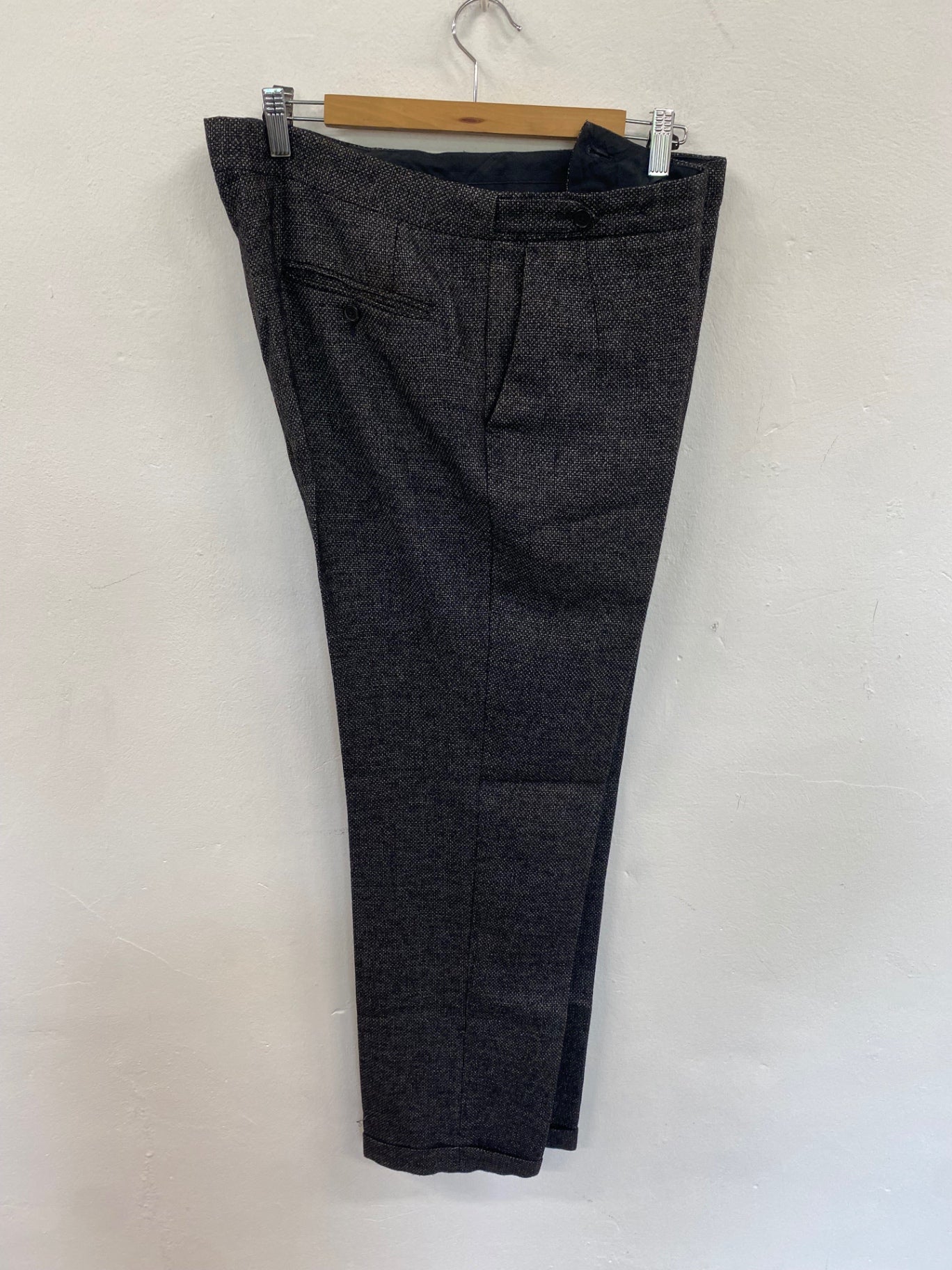 Fabulous REISS Napoli Suit 42 Grey wool blend 3pc gent essential 42” 36”