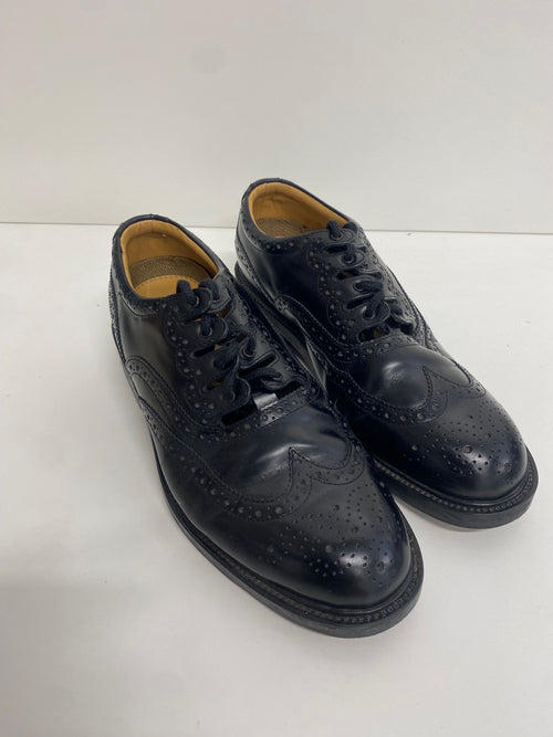 Classic Thistle Shoes kilt shoes Ghillie Brogues 8 Black SH597 