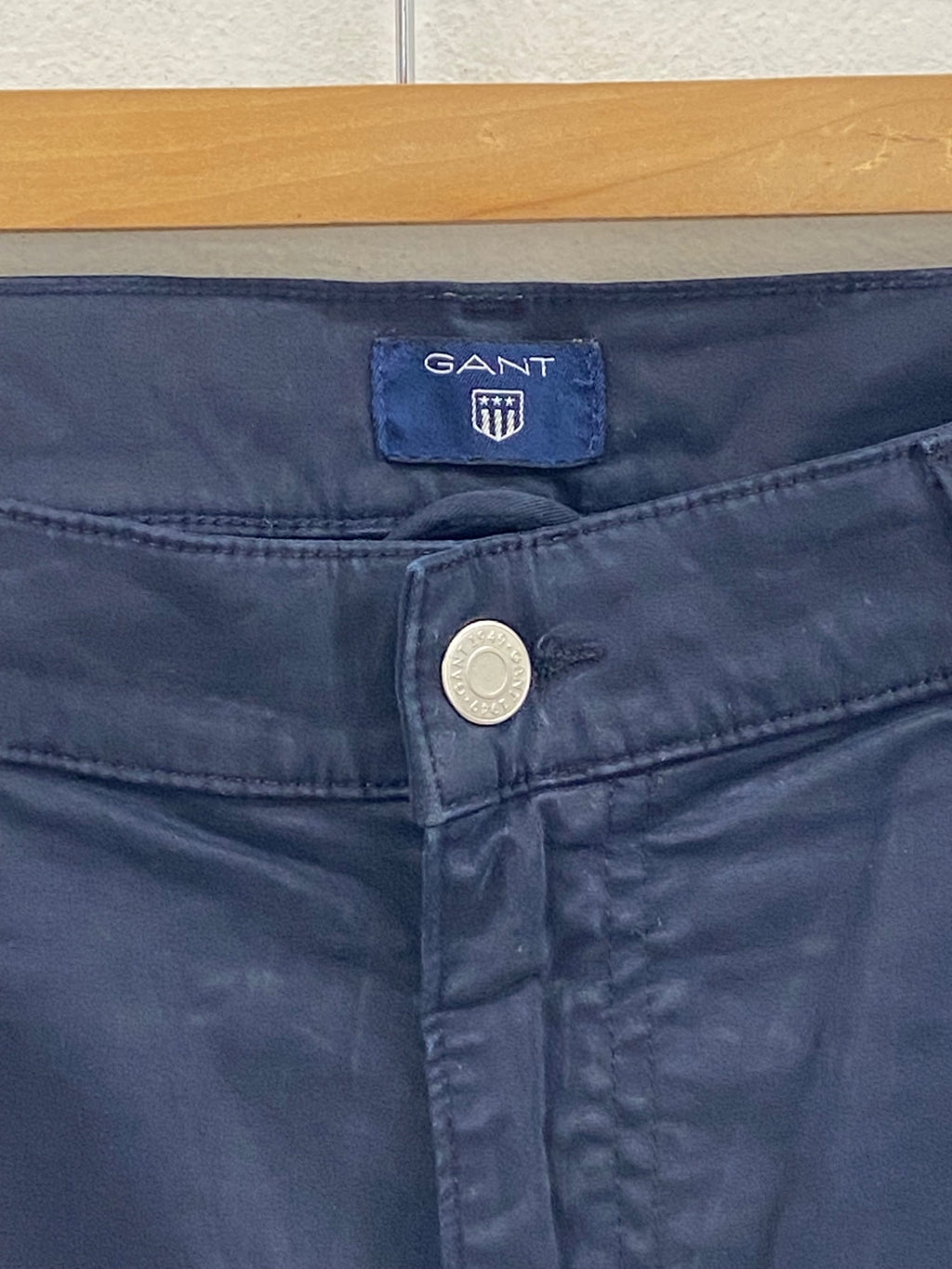 Fabulous GANT jeans slim straight casual 38R Navy blue NK596