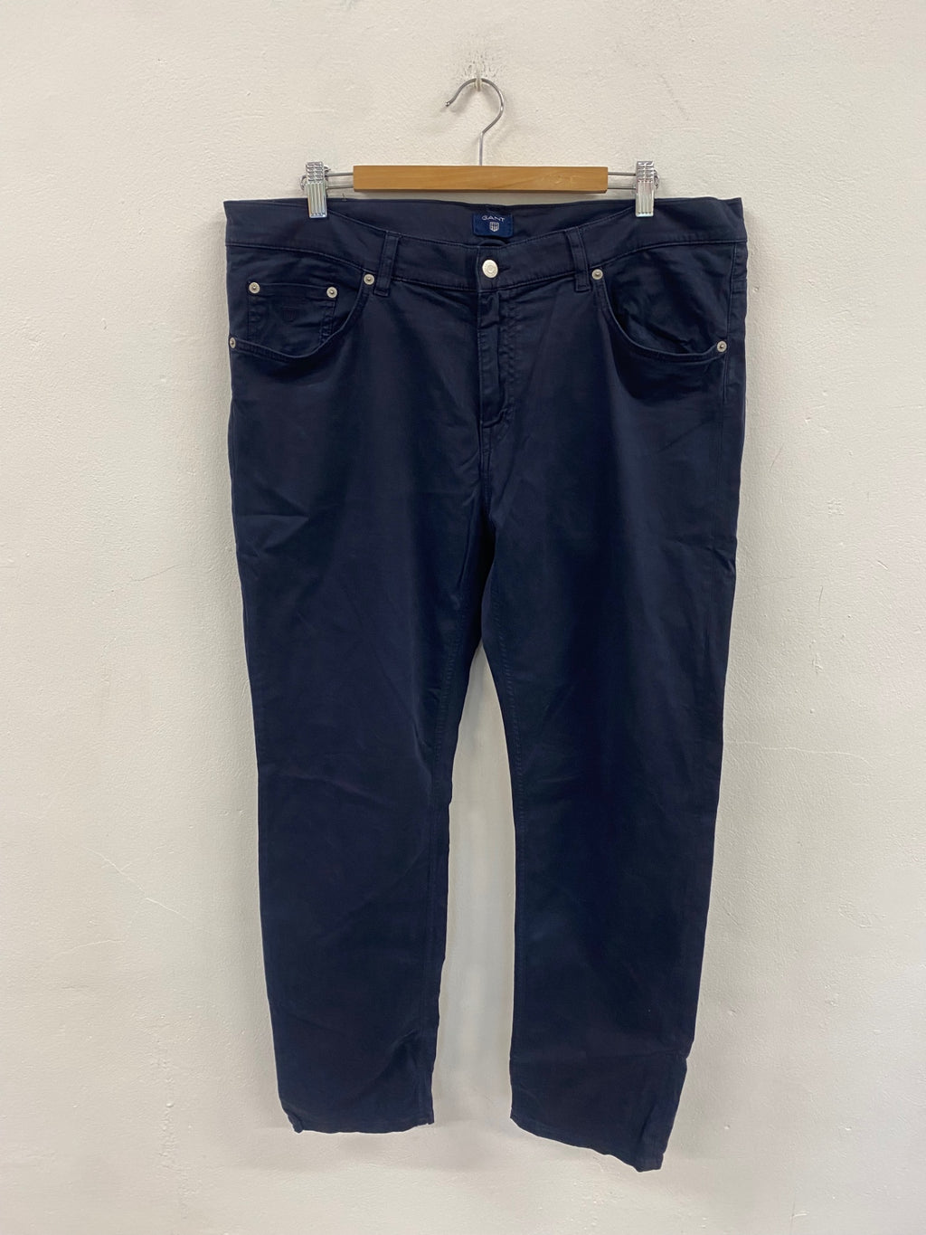 Fabulous GANT jeans slim straight casual 38R Navy blue NK596