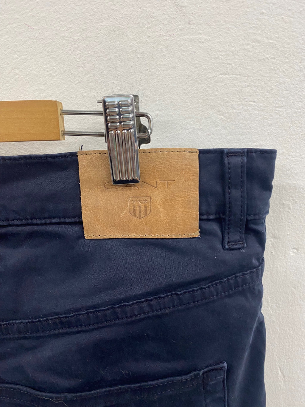 Fabulous GANT jeans slim straight casual 38R Navy blue NK596