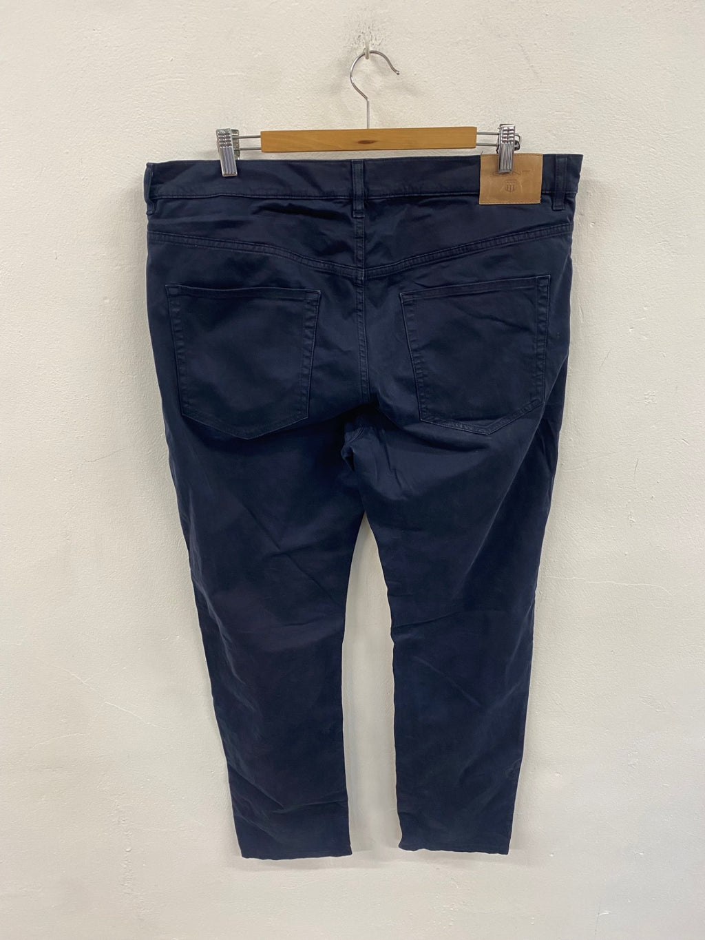 Fabulous GANT jeans slim straight casual 38R Navy blue NK596
