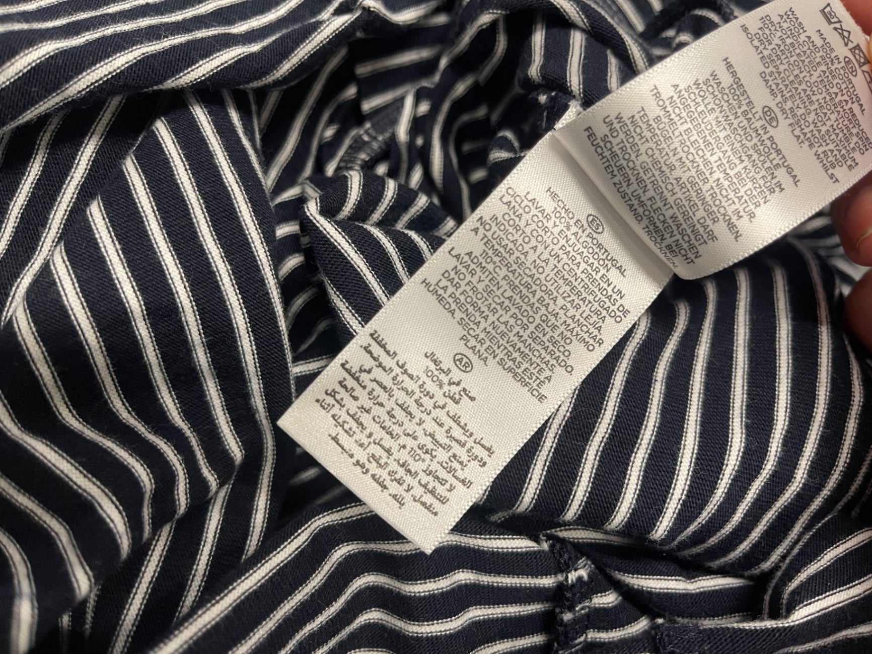 Fabulous Hobbs NW3 Dress Uk 10 Navy and White CH600