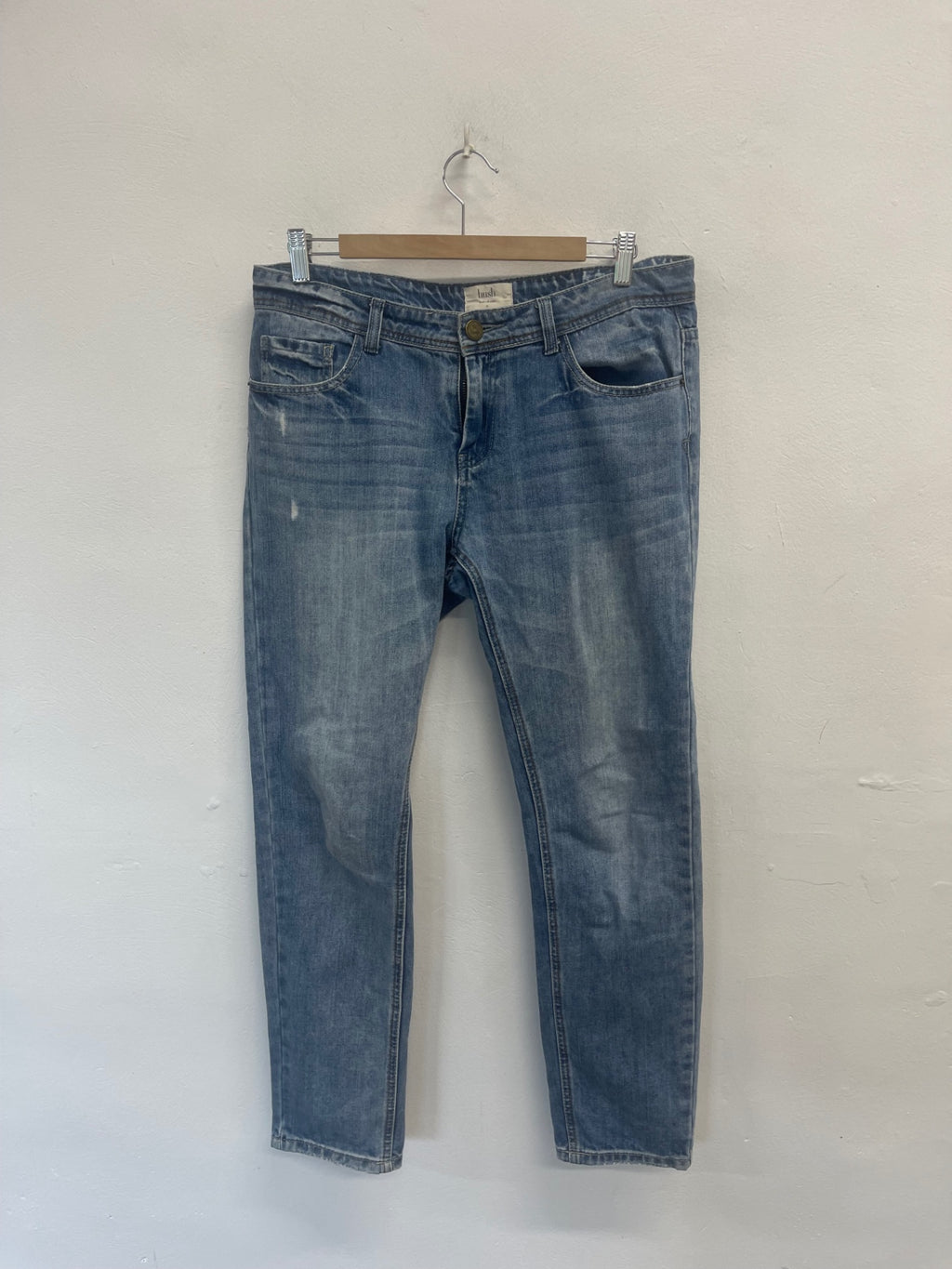 Fabulous hush straight Jeans UK12 Blue star CH600