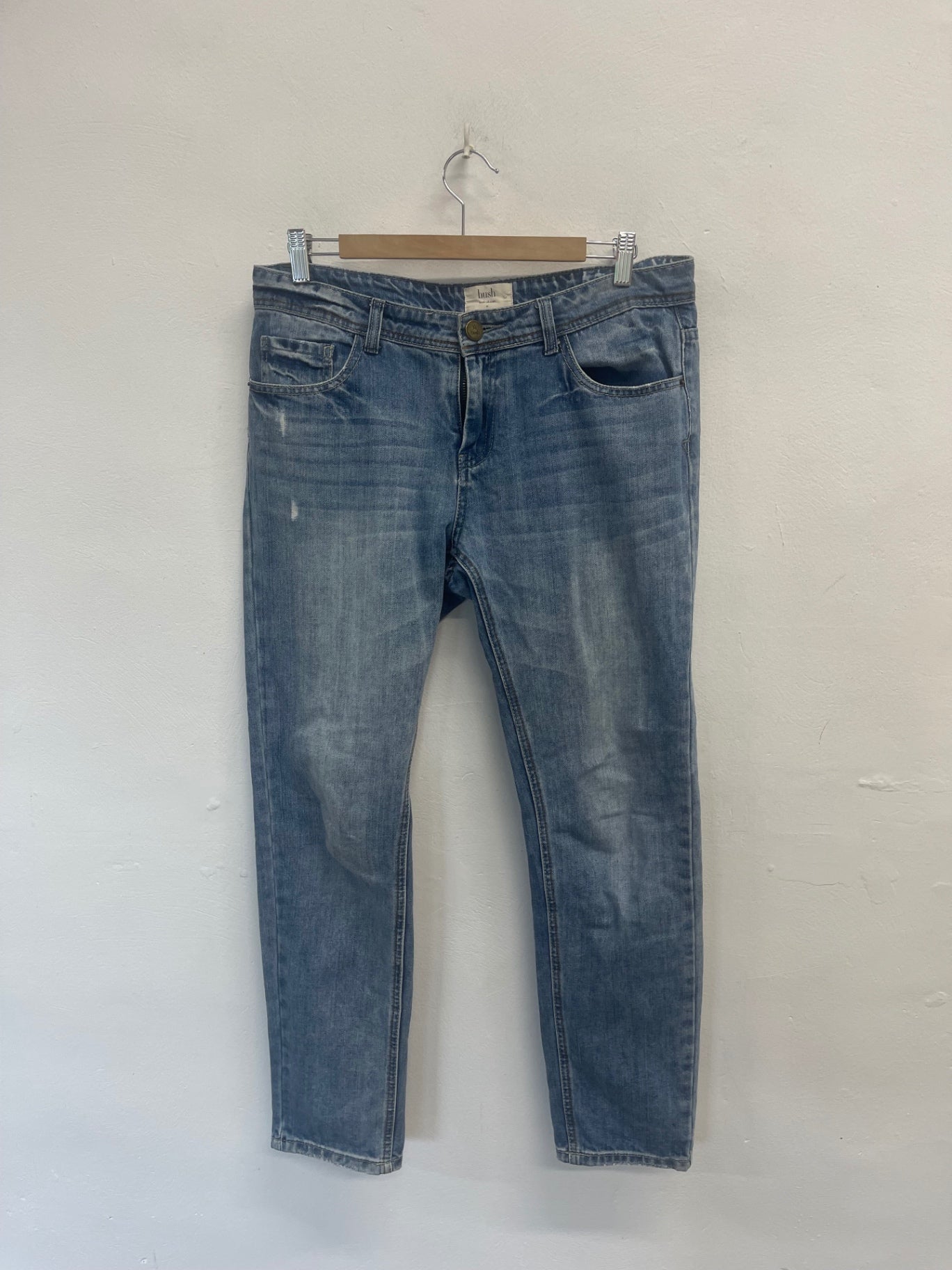 Fabulous hush straight Jeans UK12 Blue star CH600