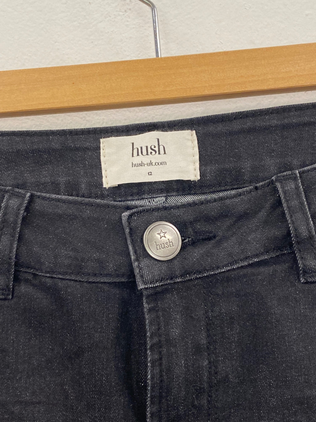 Fabulous Hush Skinny Jeans classic quality UK12 Black wash CH600
