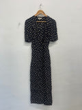 Fabulous Somerset by Alice Temperley Jumpsuit UK8 Black Oriental vibes CH600