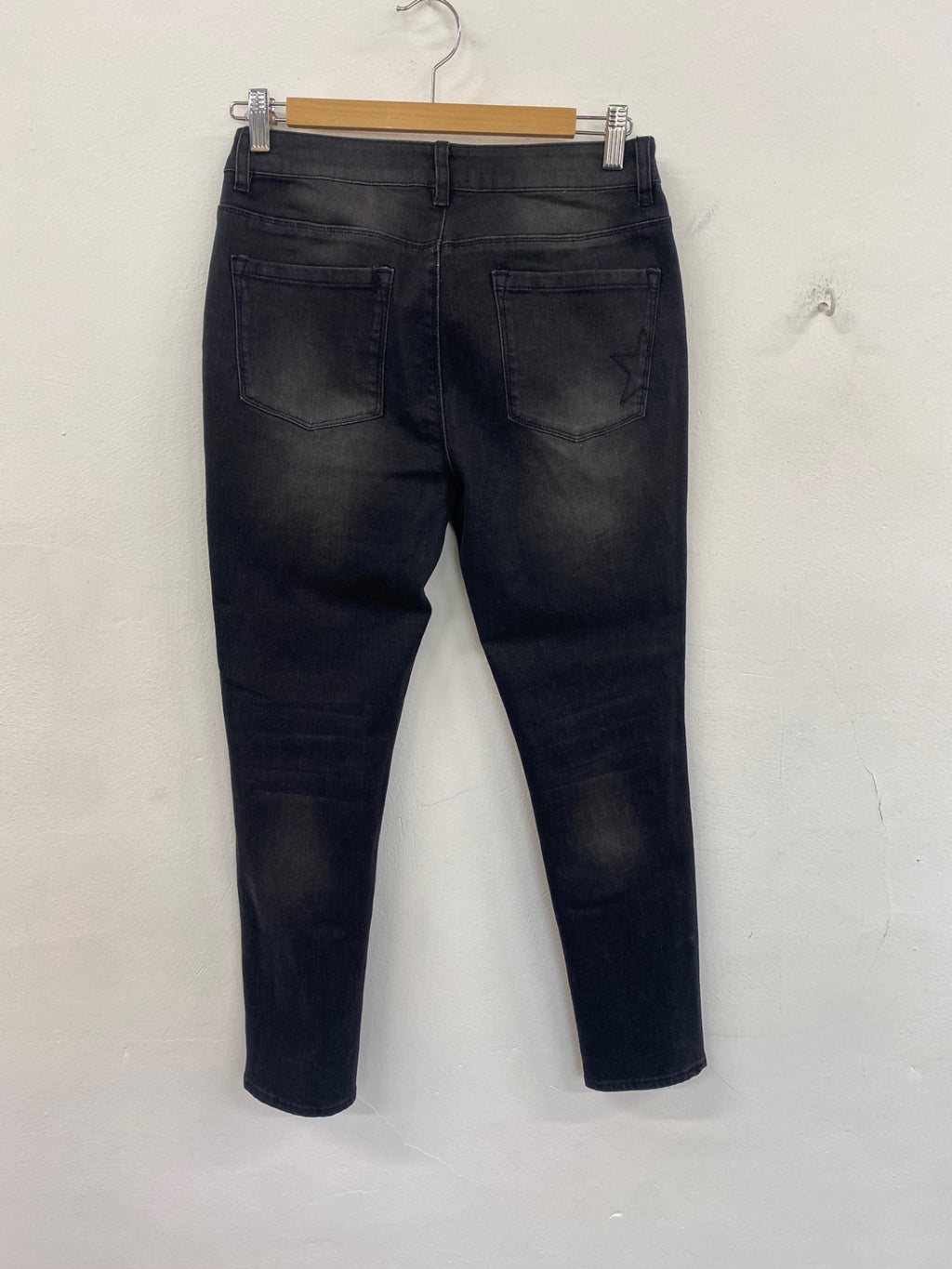 Fabulous Hush Skinny Jeans classic quality UK12 Black wash CH600
