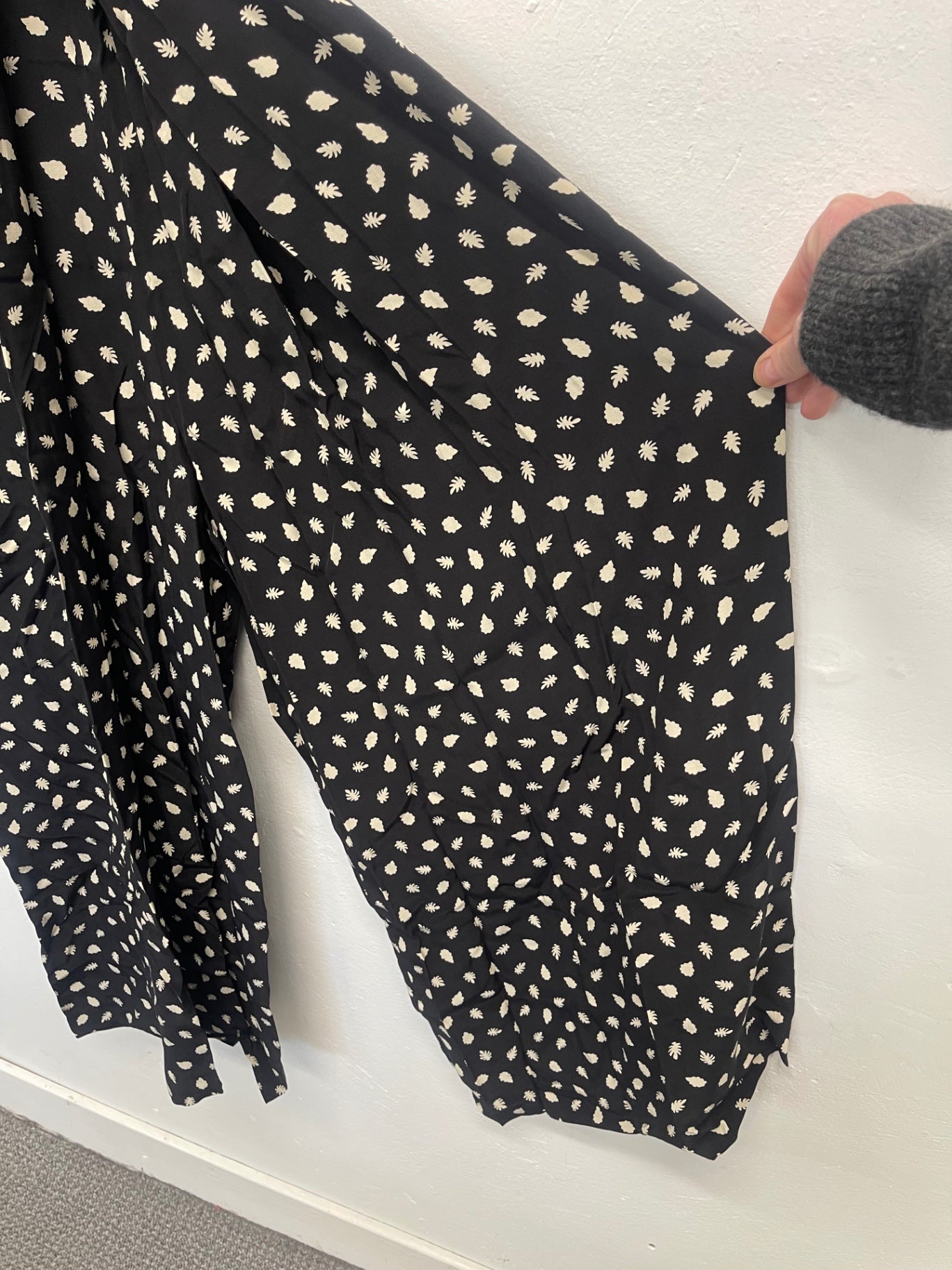 Fabulous Somerset by Alice Temperley Jumpsuit UK8 Black Oriental vibes CH600
