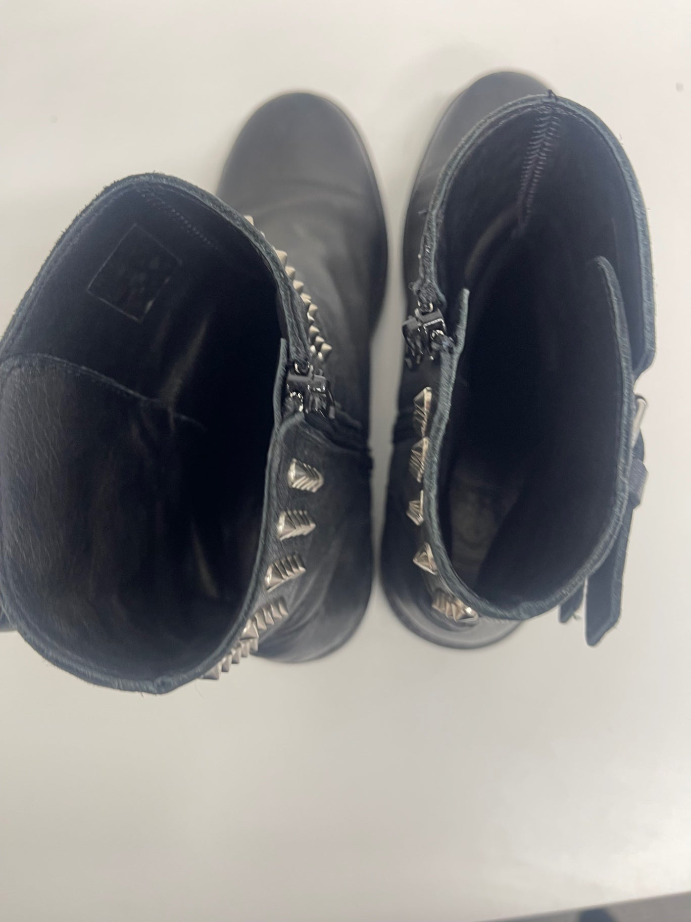 Fabulous Catarina Martins leather western  Boots uk6 Black Stompers CH600
