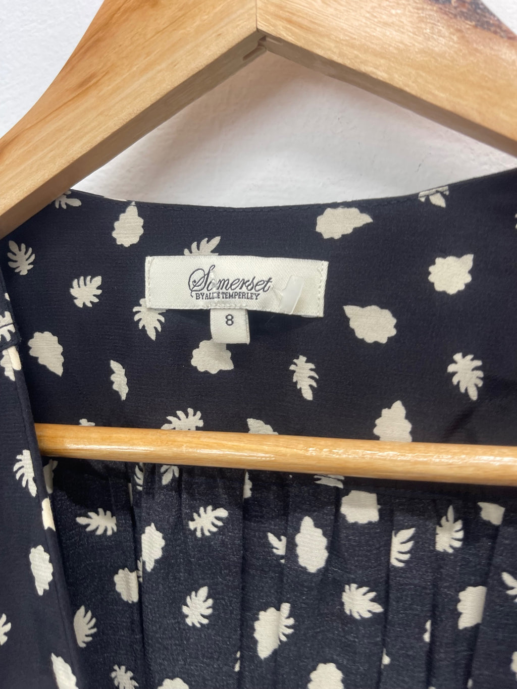 Fabulous Somerset by Alice Temperley Jumpsuit UK8 Black Oriental vibes CH600