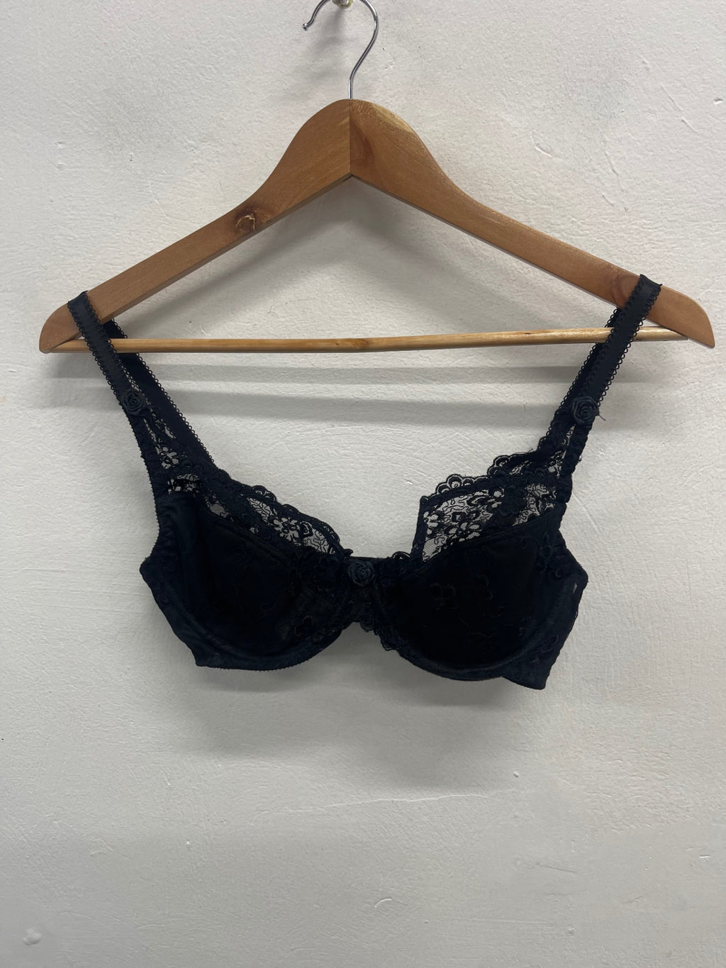Fabulous Rigby & Peller underwired bra Lingerie 32D Black CH600