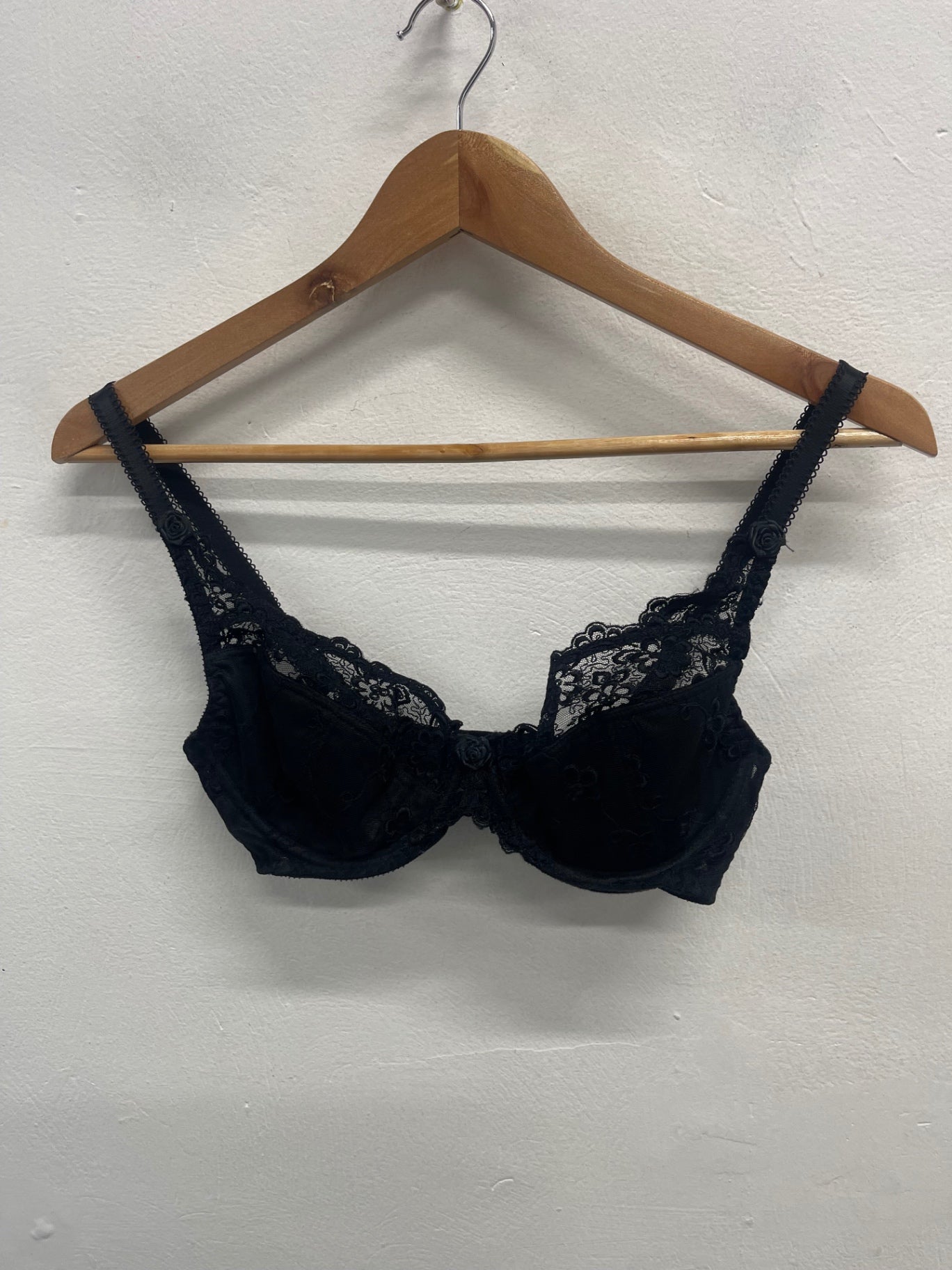 Fabulous Rigby & Peller underwired bra Lingerie 32D Black CH600