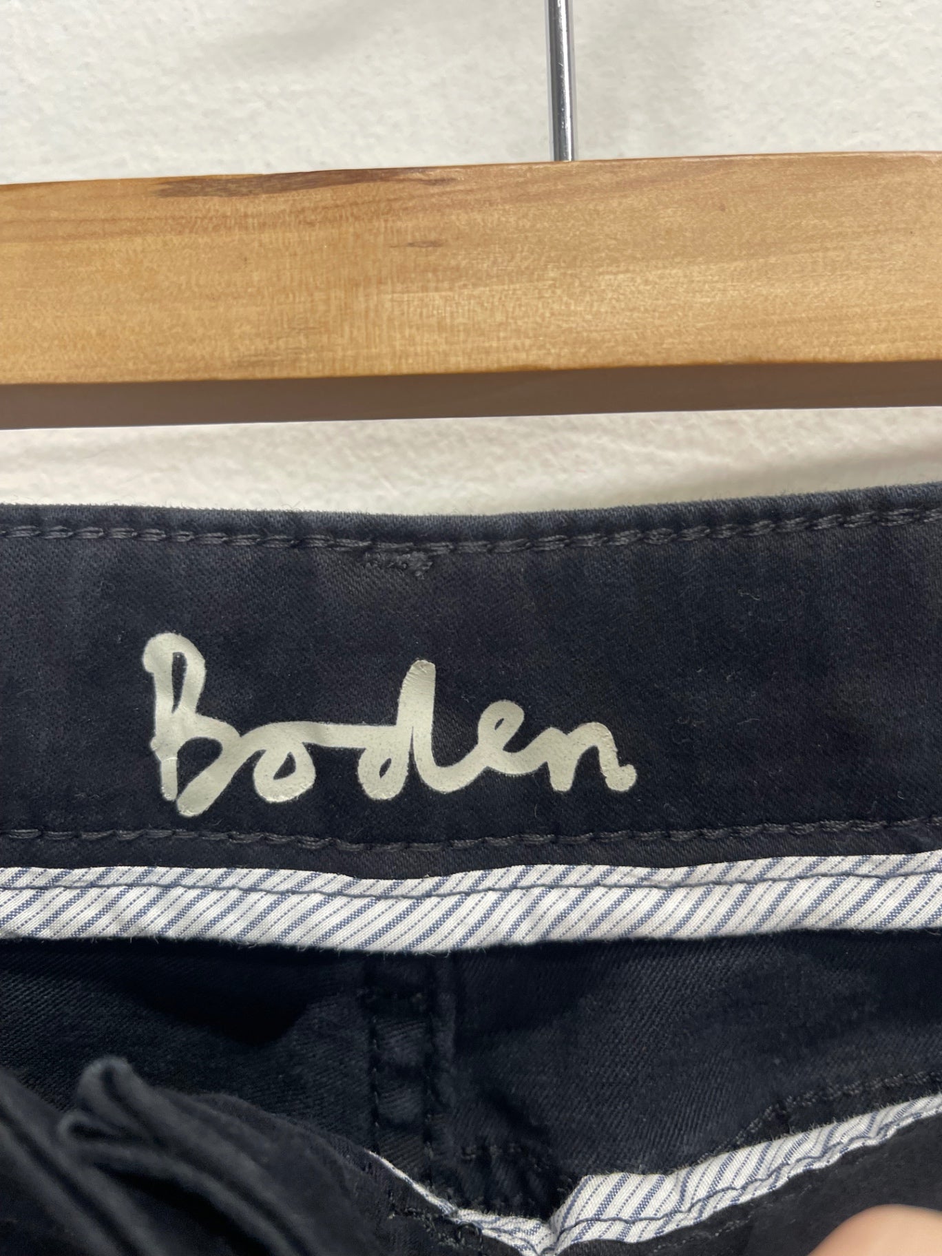 Fabulous Boden Classic skinny jeans  UK12 L Black CH600