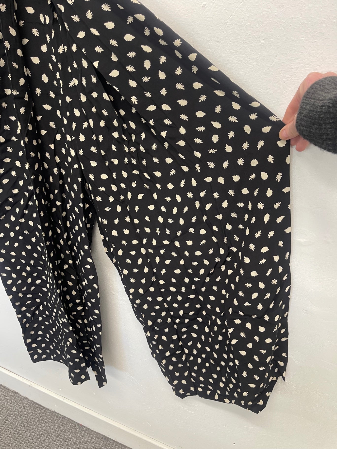 Fabulous Somerset by Alice Temperley Jumpsuit UK8 Black Oriental vibes CH600