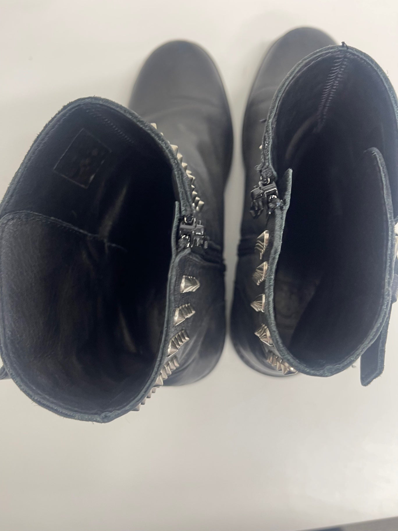 Fabulous Catarina Martins leather western  Boots uk6 Black Stompers CH600