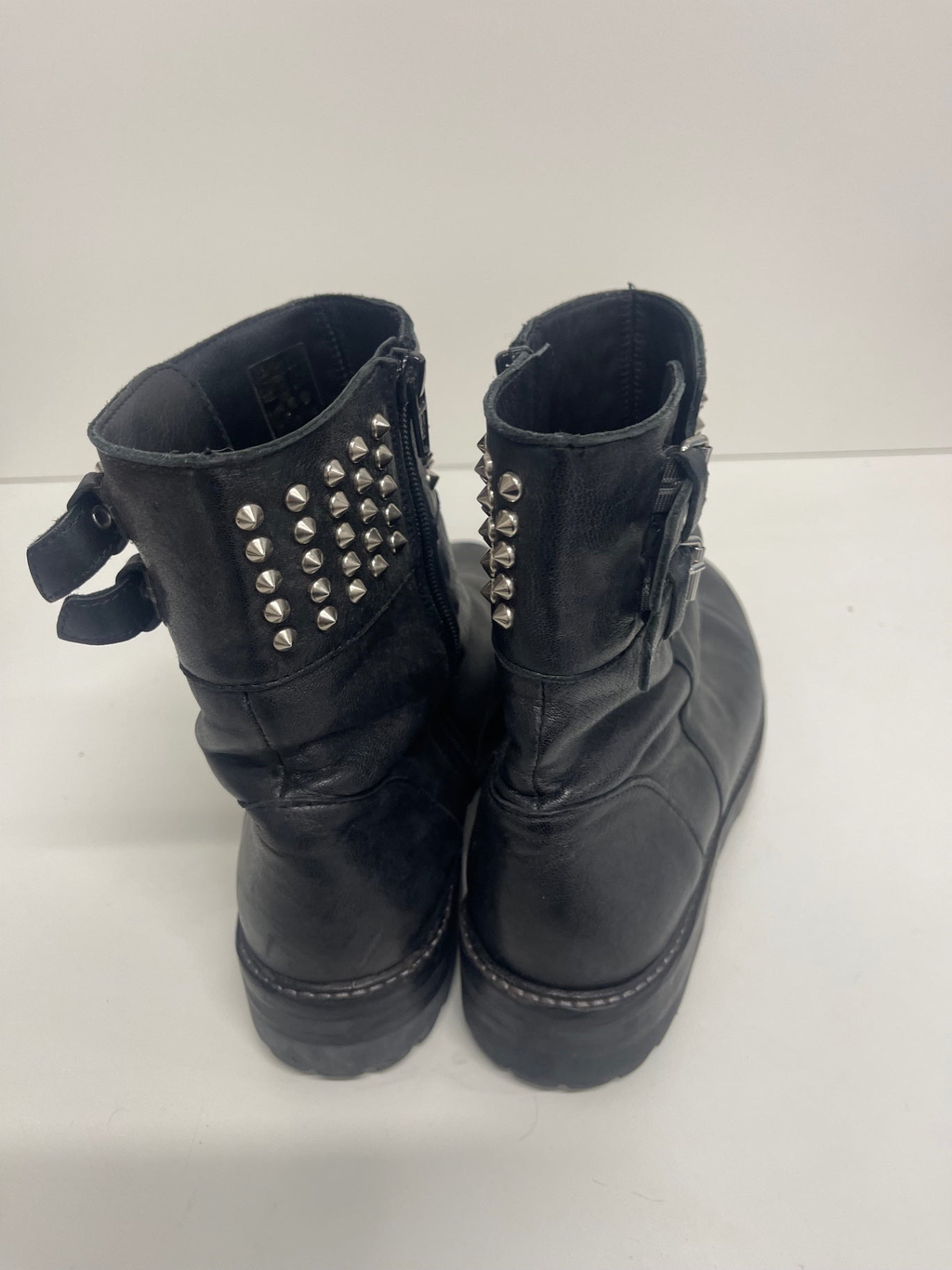 Fabulous Catarina Martins leather western  Boots uk6 Black Stompers CH600