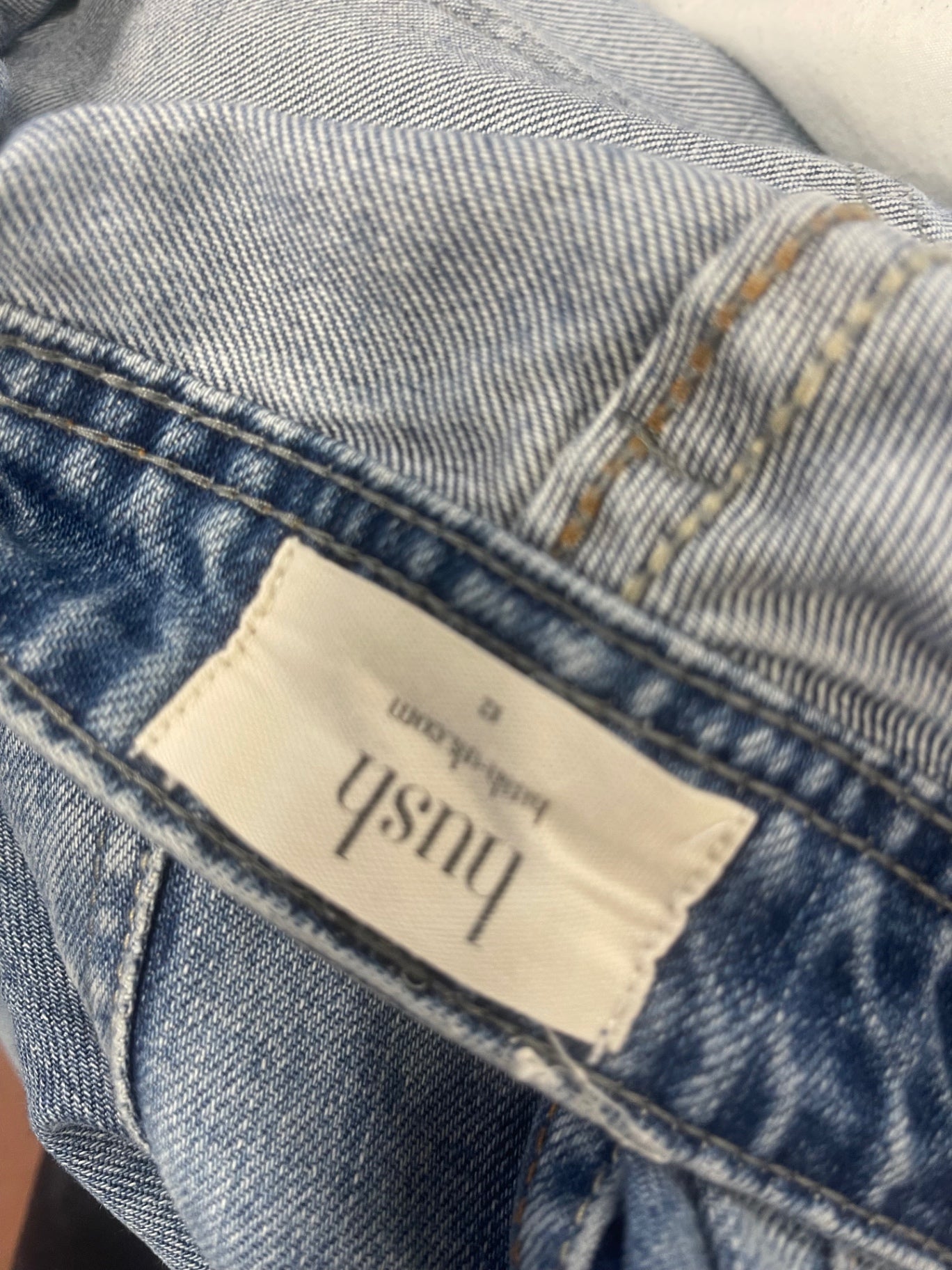 Fabulous hush straight Jeans UK12 Blue star CH600
