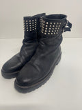 Fabulous Catarina Martins leather western  Boots uk6 Black Stompers CH600