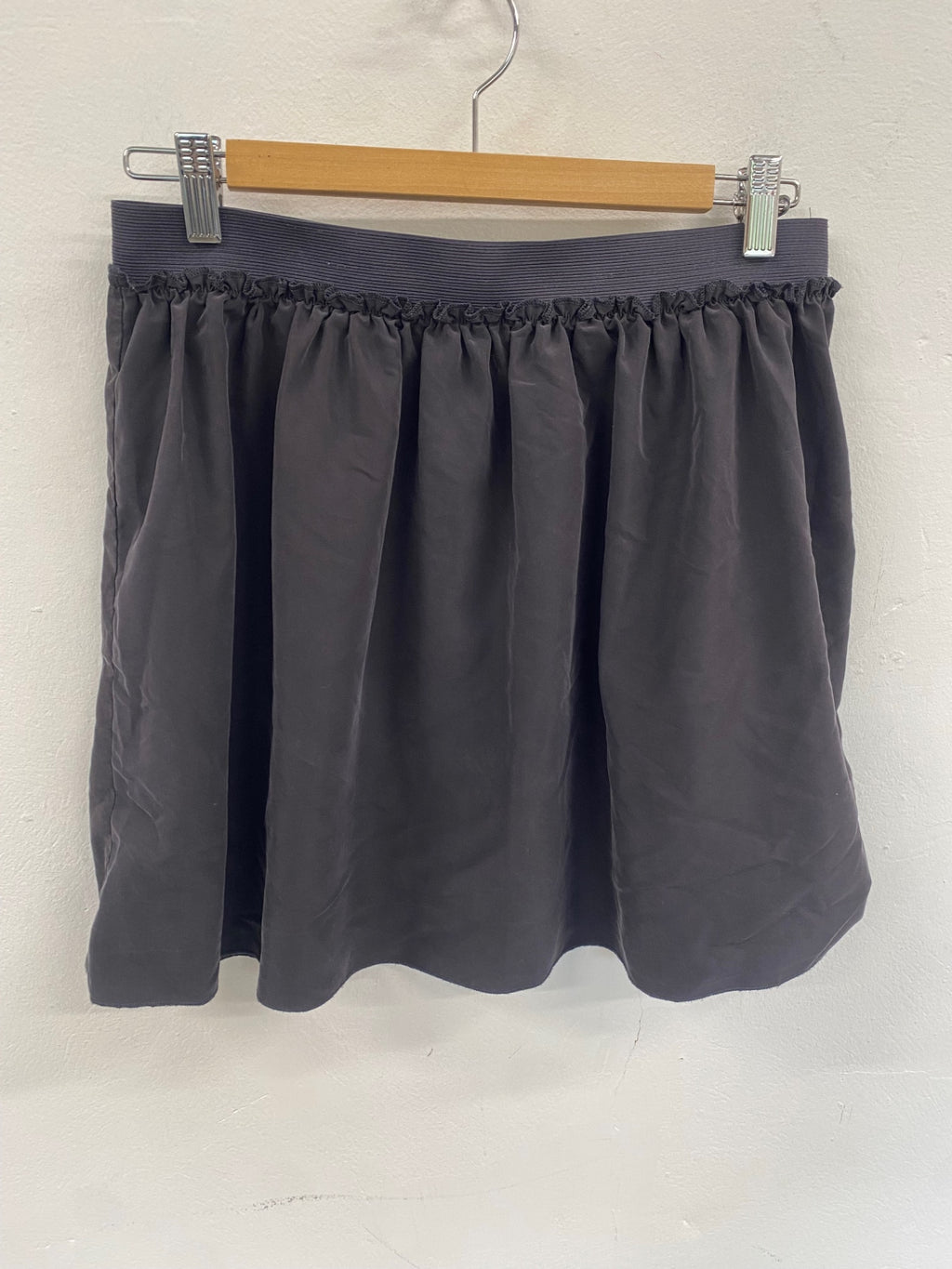 Gorgeous Hush mini skirt black M soft charcoal 