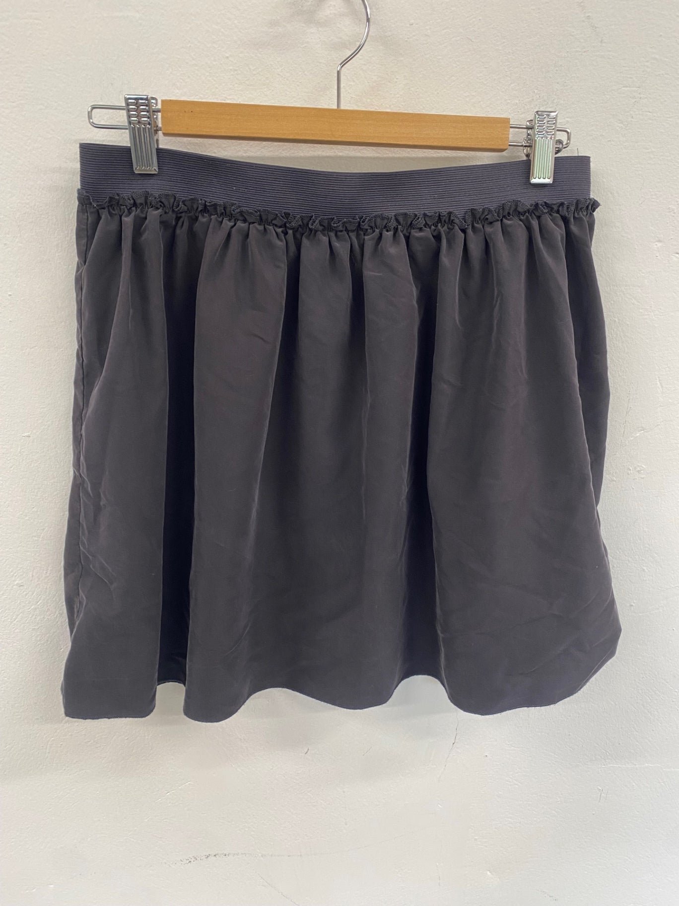 Gorgeous Hush mini skirt black M soft charcoal 
