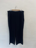 Fabulous Jacques Vert wide leg occasional  UK24 Black AS602
