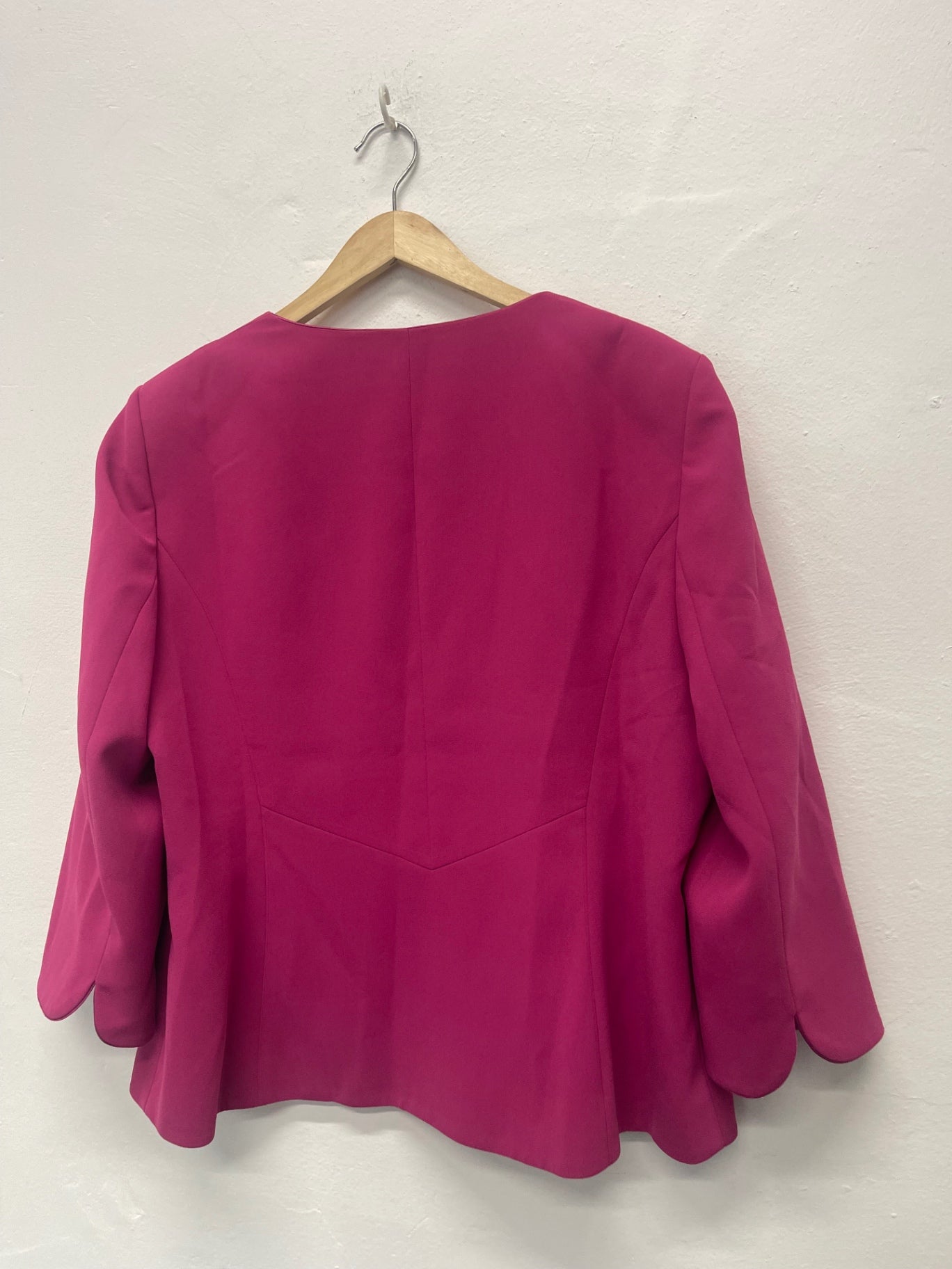 Fabulous Jacques Vert occasion party  Blazer Uk18 Pink AS602