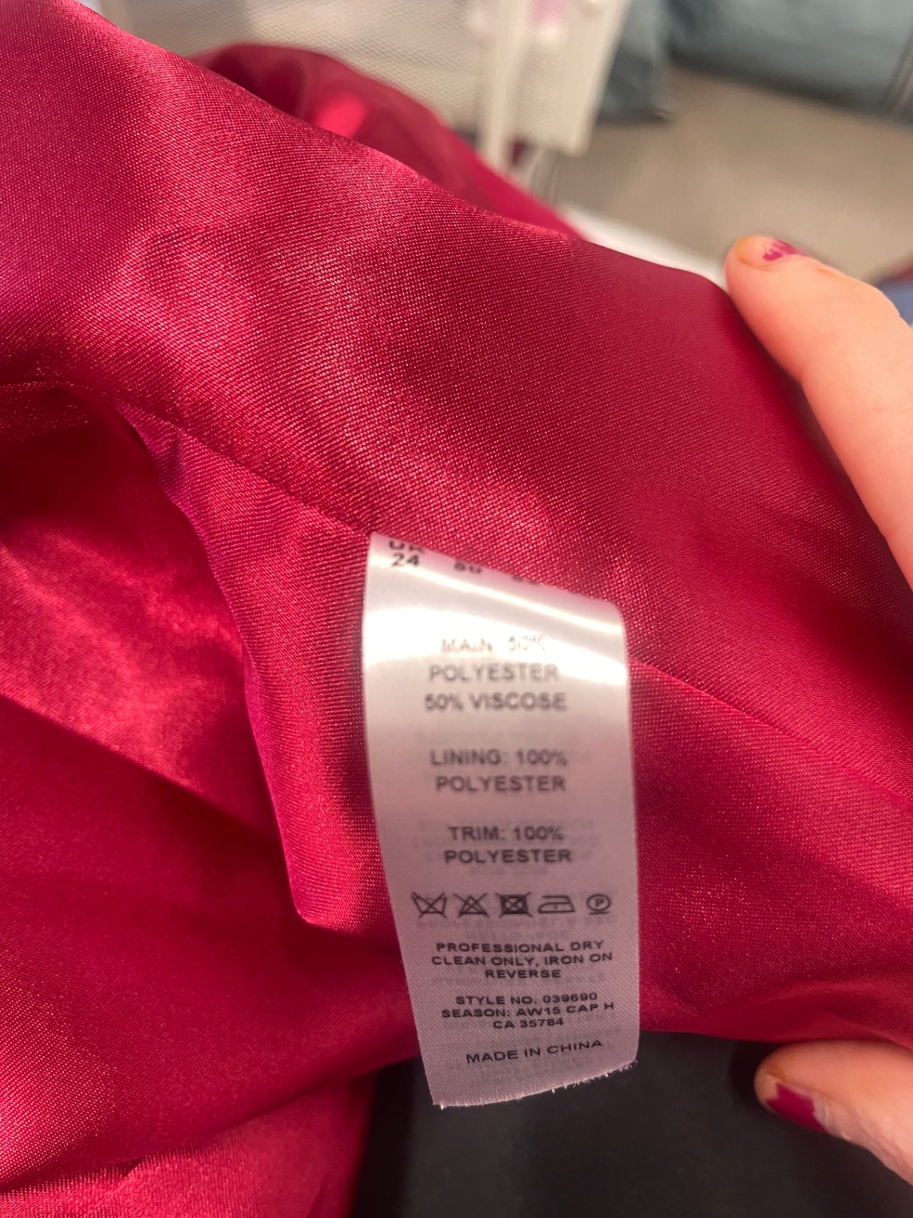 Fabulous Jacques Vert occasion Jacket UK24 Cherry  Red AS602