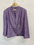 Fabulous Jacques Vert occasion event Jacket UK24 Lilac AS602
