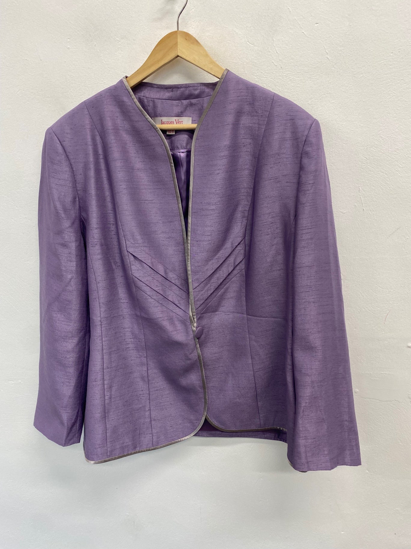 Fabulous Jacques Vert occasion event Jacket UK24 Lilac AS602