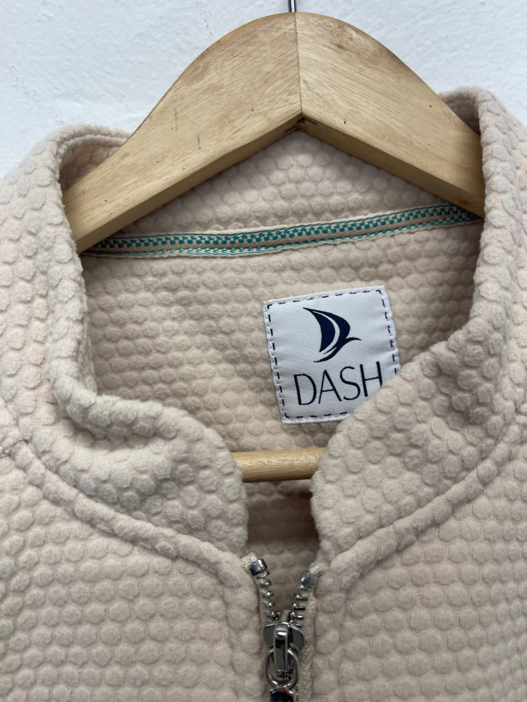 Fabulous Dash fleece activewear Jacket UK22 Beige AS602