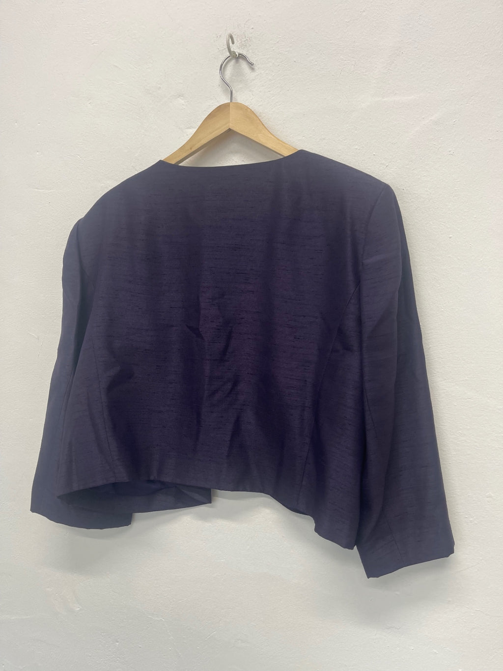 Fabulous Jacques Vert occasion party Blazer uk24 Purple AS602