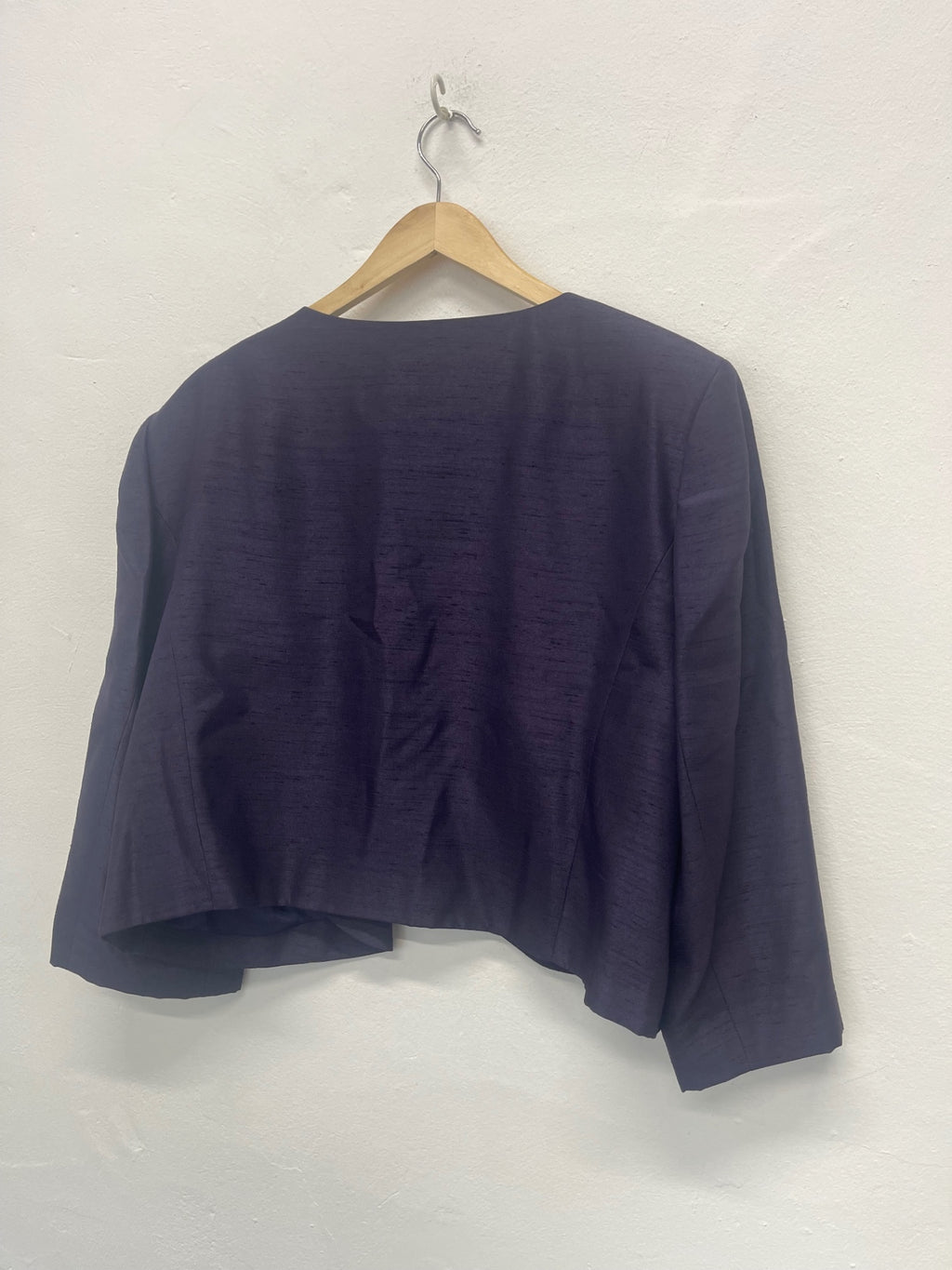 Fabulous Jacques Vert occasion party Blazer uk24 Purple AS602
